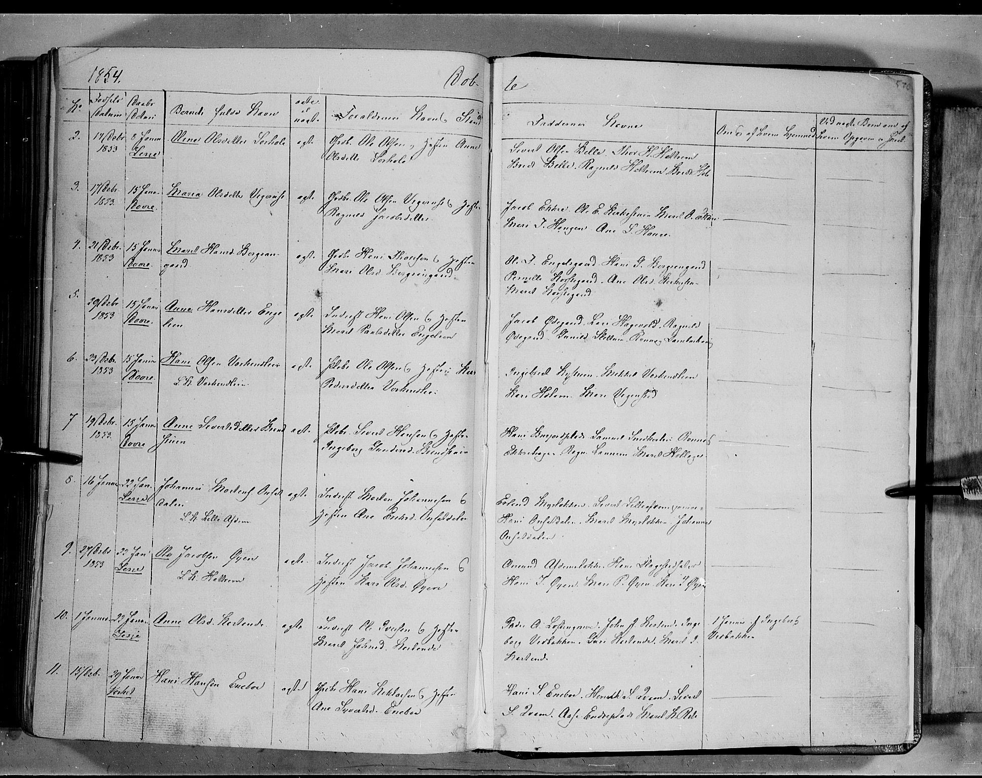 Lesja prestekontor, SAH/PREST-068/H/Ha/Haa/L0006: Parish register (official) no. 6B, 1843-1854, p. 570