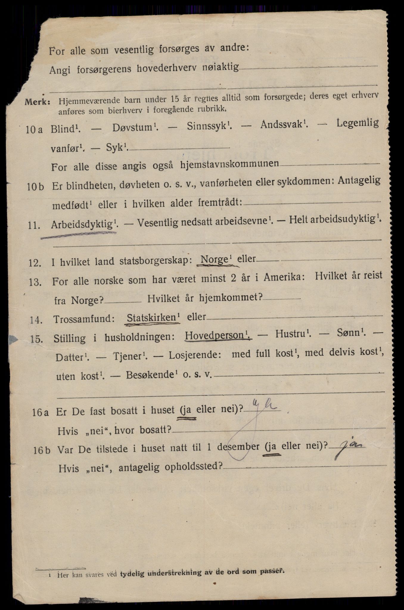 SAT, 1920 census for Trondheim, 1920, p. 33943