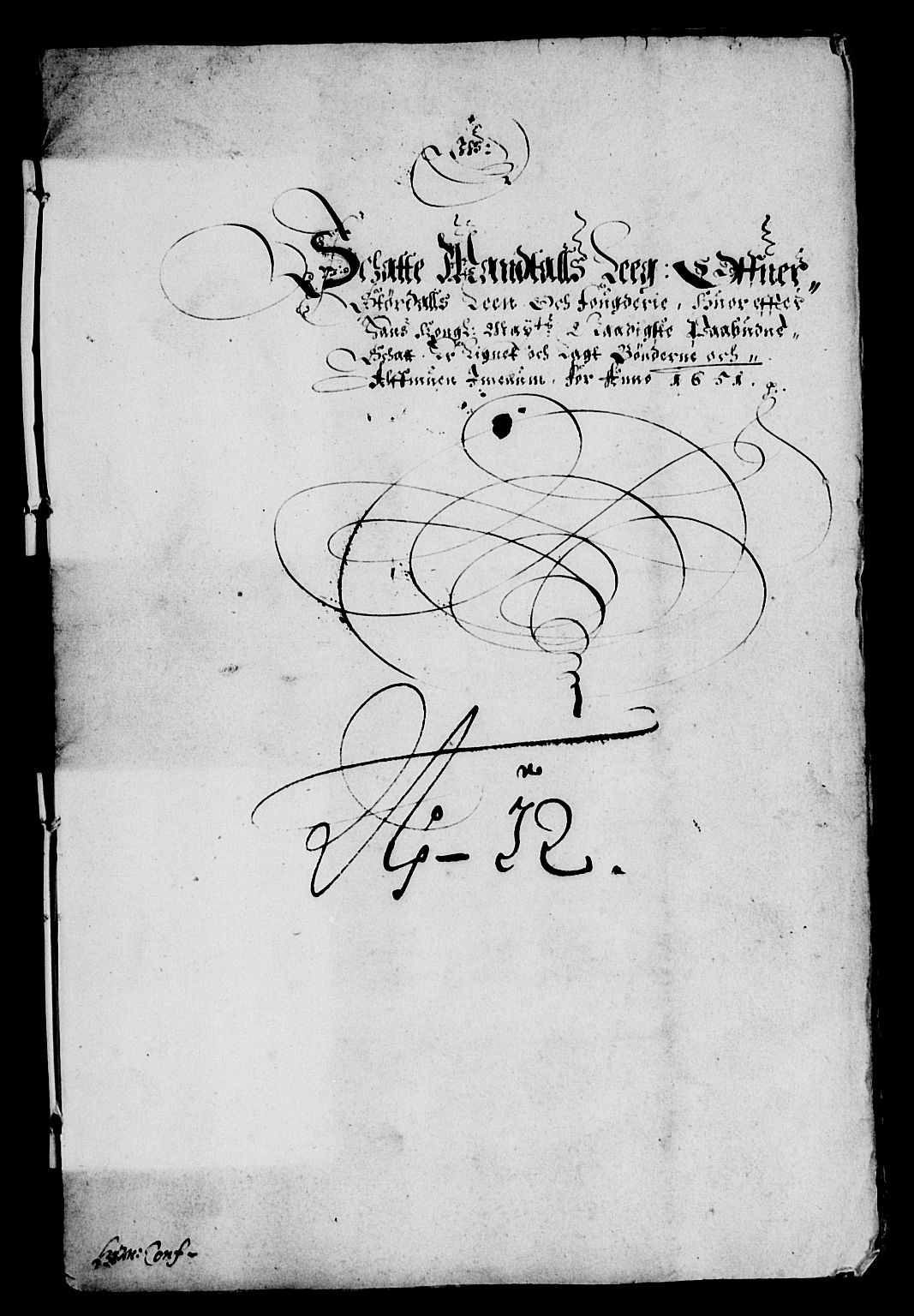 Rentekammeret inntil 1814, Reviderte regnskaper, Lensregnskaper, AV/RA-EA-5023/R/Rb/Rbw/L0105: Trondheim len, 1651