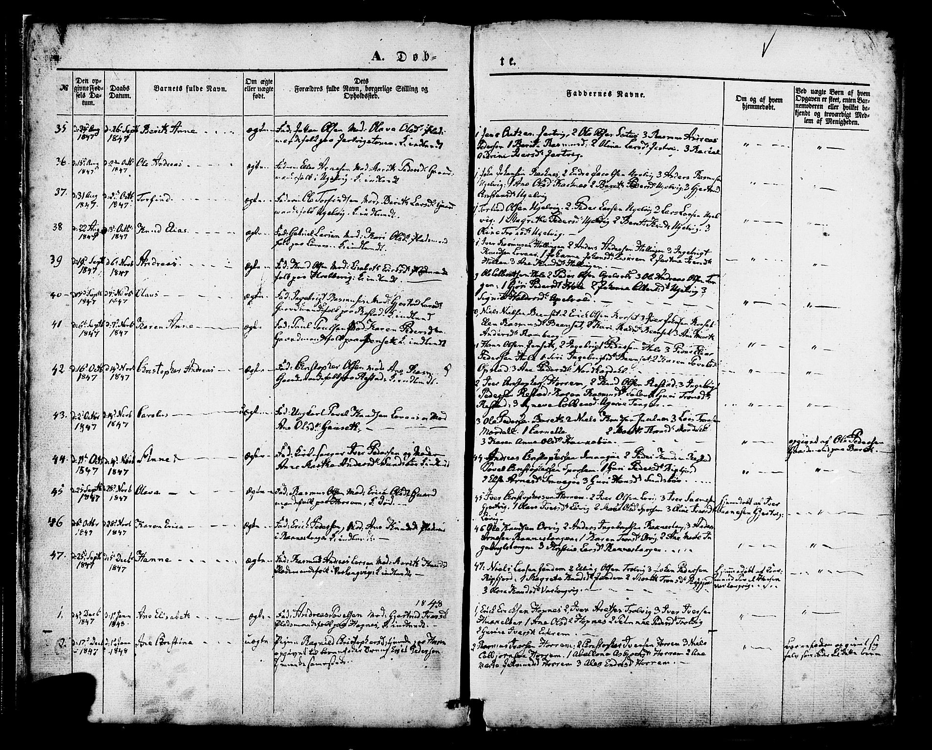 Ministerialprotokoller, klokkerbøker og fødselsregistre - Møre og Romsdal, SAT/A-1454/560/L0719: Parish register (official) no. 560A03, 1845-1872, p. 10
