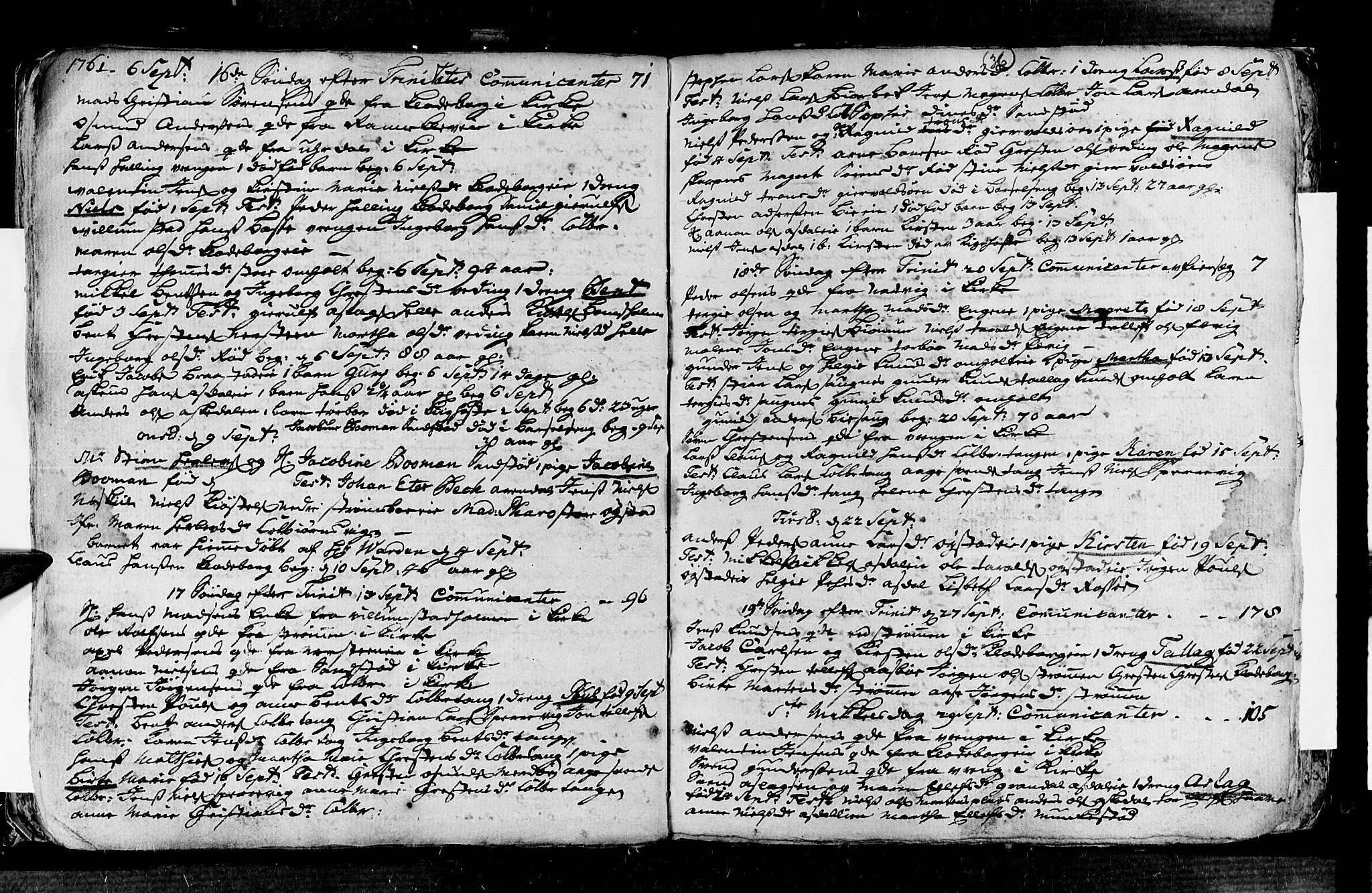 Øyestad sokneprestkontor, AV/SAK-1111-0049/F/Fa/L0006: Parish register (official) no. A 6, 1758-1776, p. 36