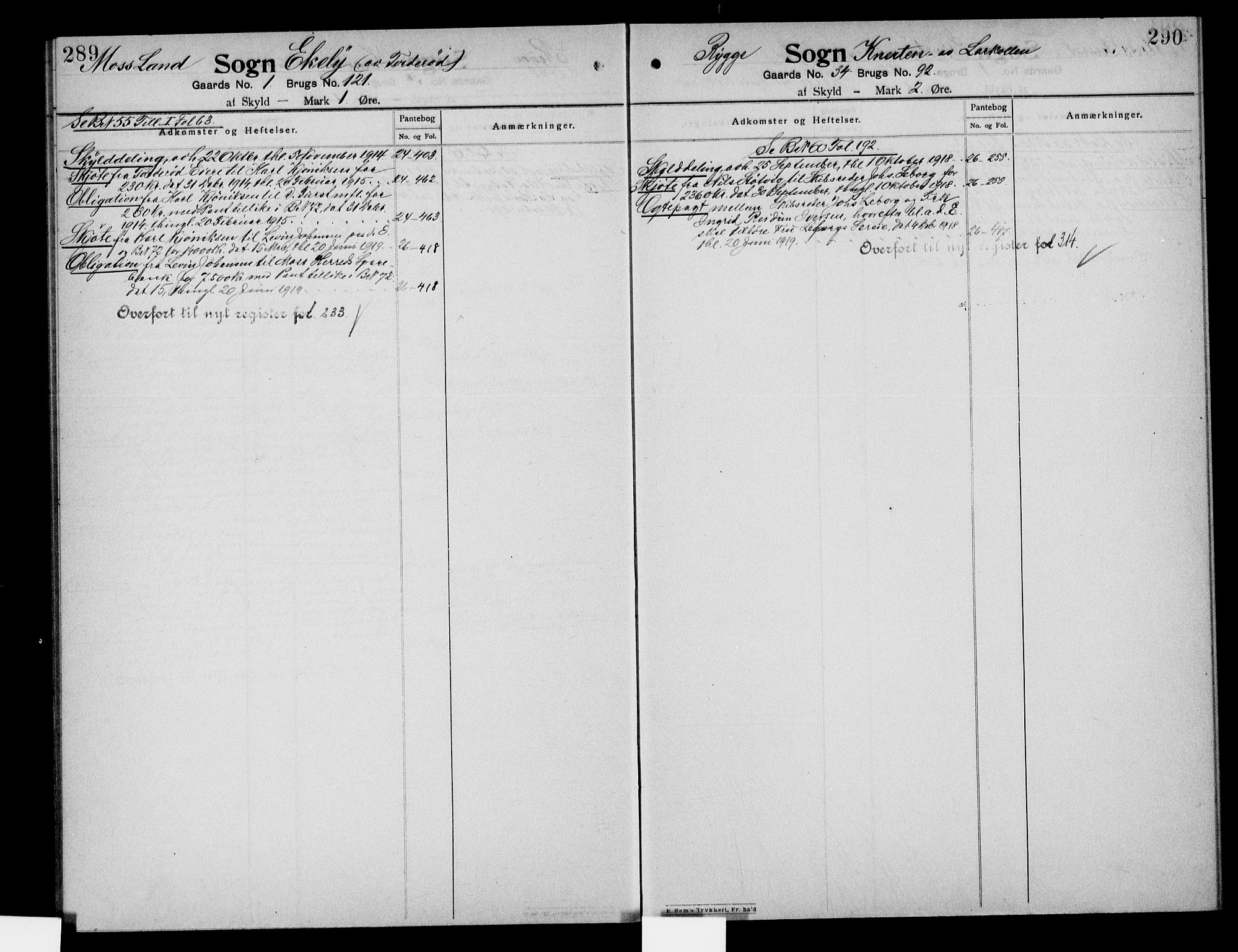 Moss sorenskriveri, AV/SAO-A-10168: Mortgage register no. IV 6, 1910-1925, p. 289-290