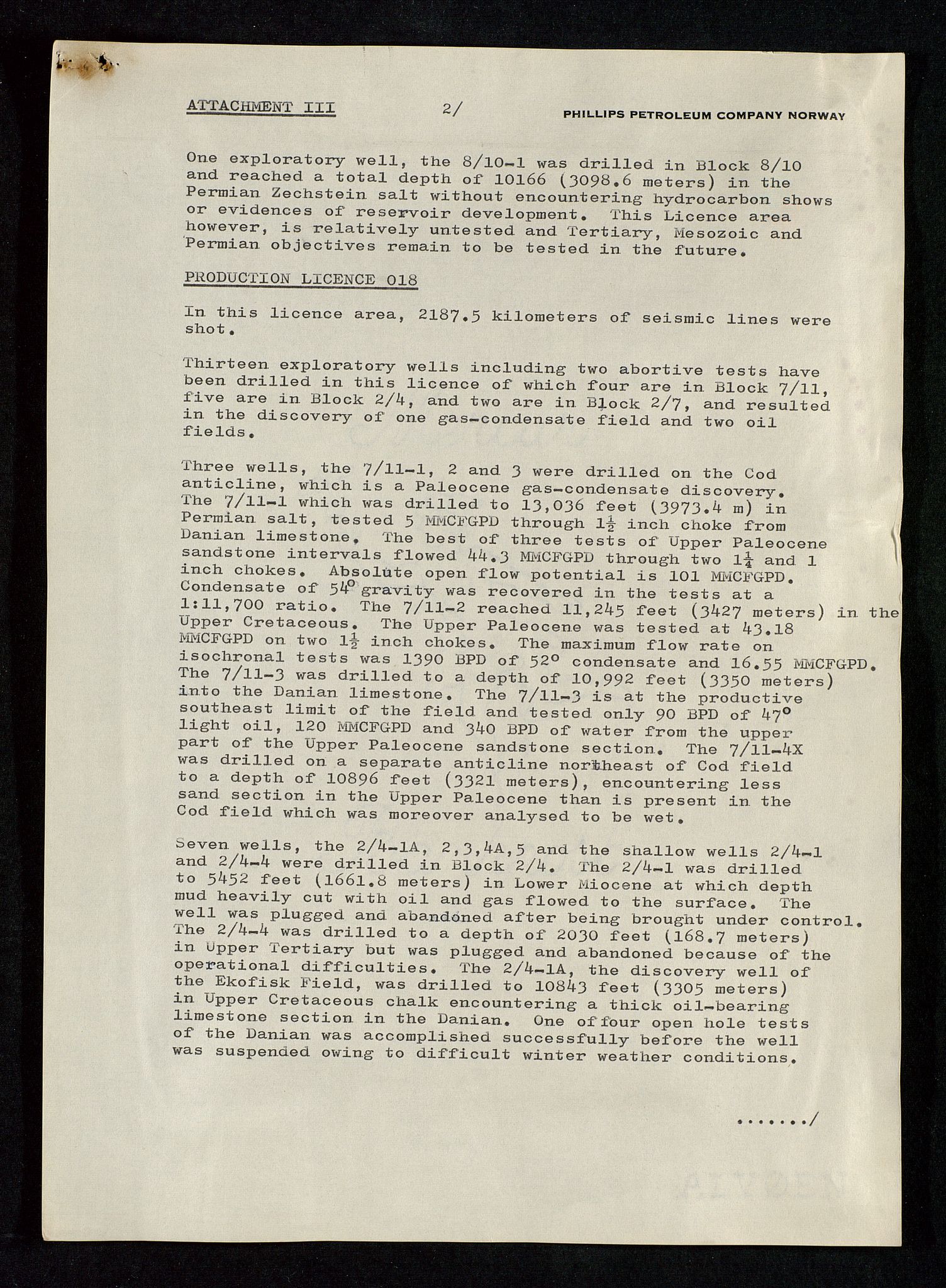 Industridepartementet, Oljekontoret, AV/SAST-A-101348/Da/L0004: Arkivnøkkel 711 - 712 Utvinningstillatelser, 1970-1971, p. 411