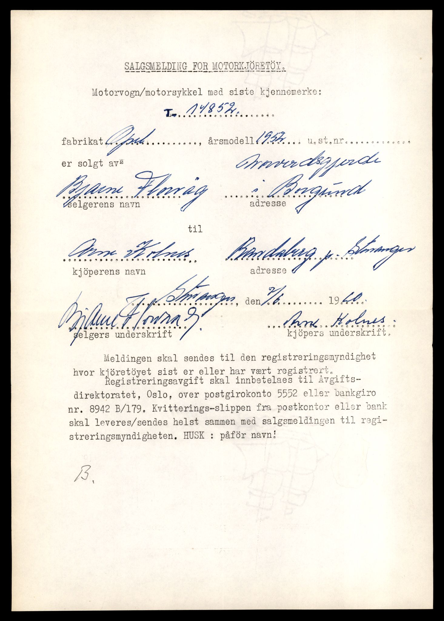 Møre og Romsdal vegkontor - Ålesund trafikkstasjon, AV/SAT-A-4099/F/Fe/L0048: Registreringskort for kjøretøy T 14721 - T 14863, 1927-1998, p. 3041