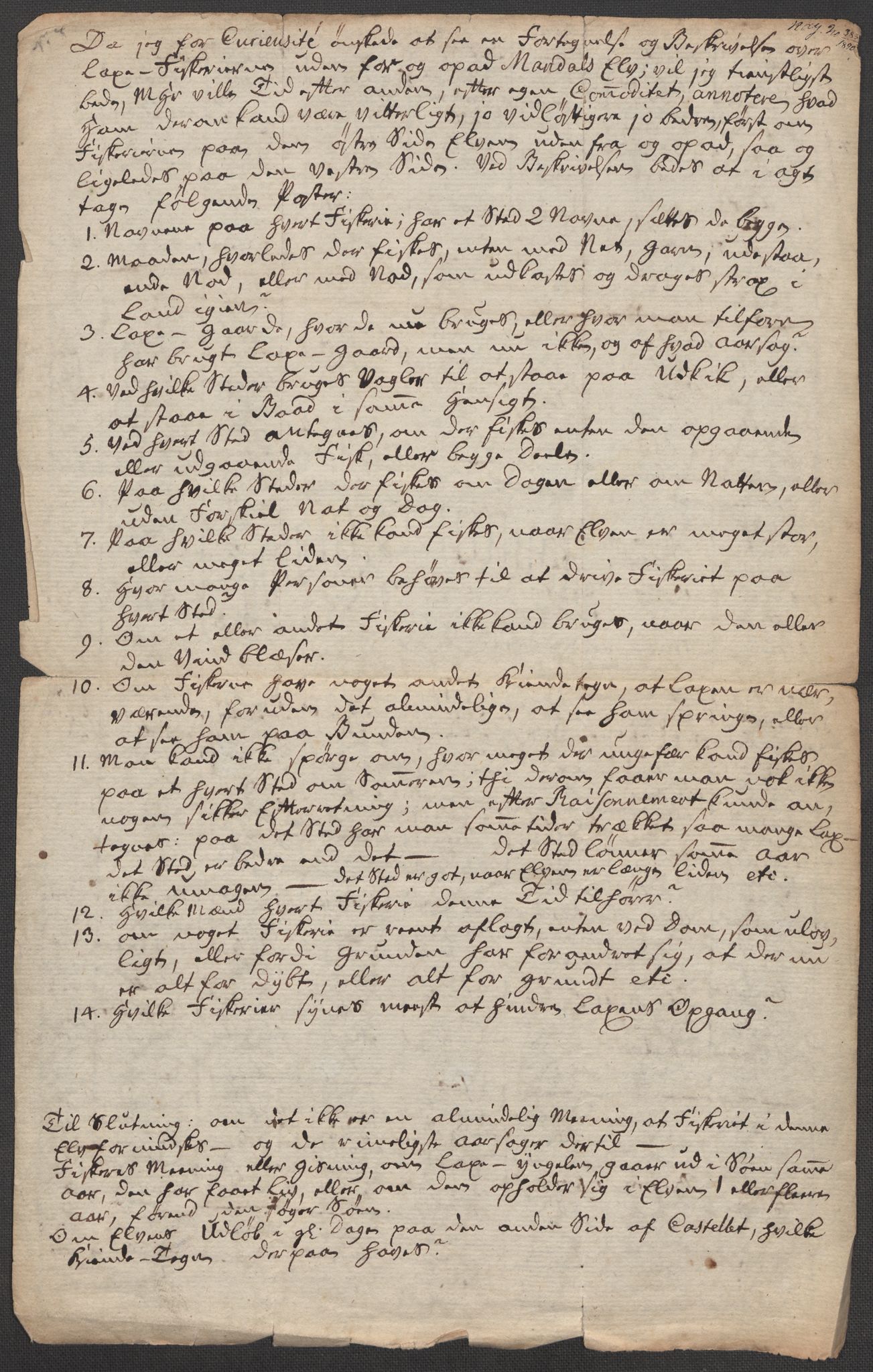 Riksarkivets diplomsamling, AV/RA-EA-5965/F15/L0036: Prestearkiv - Vest-Agder, 1600-1774, p. 13