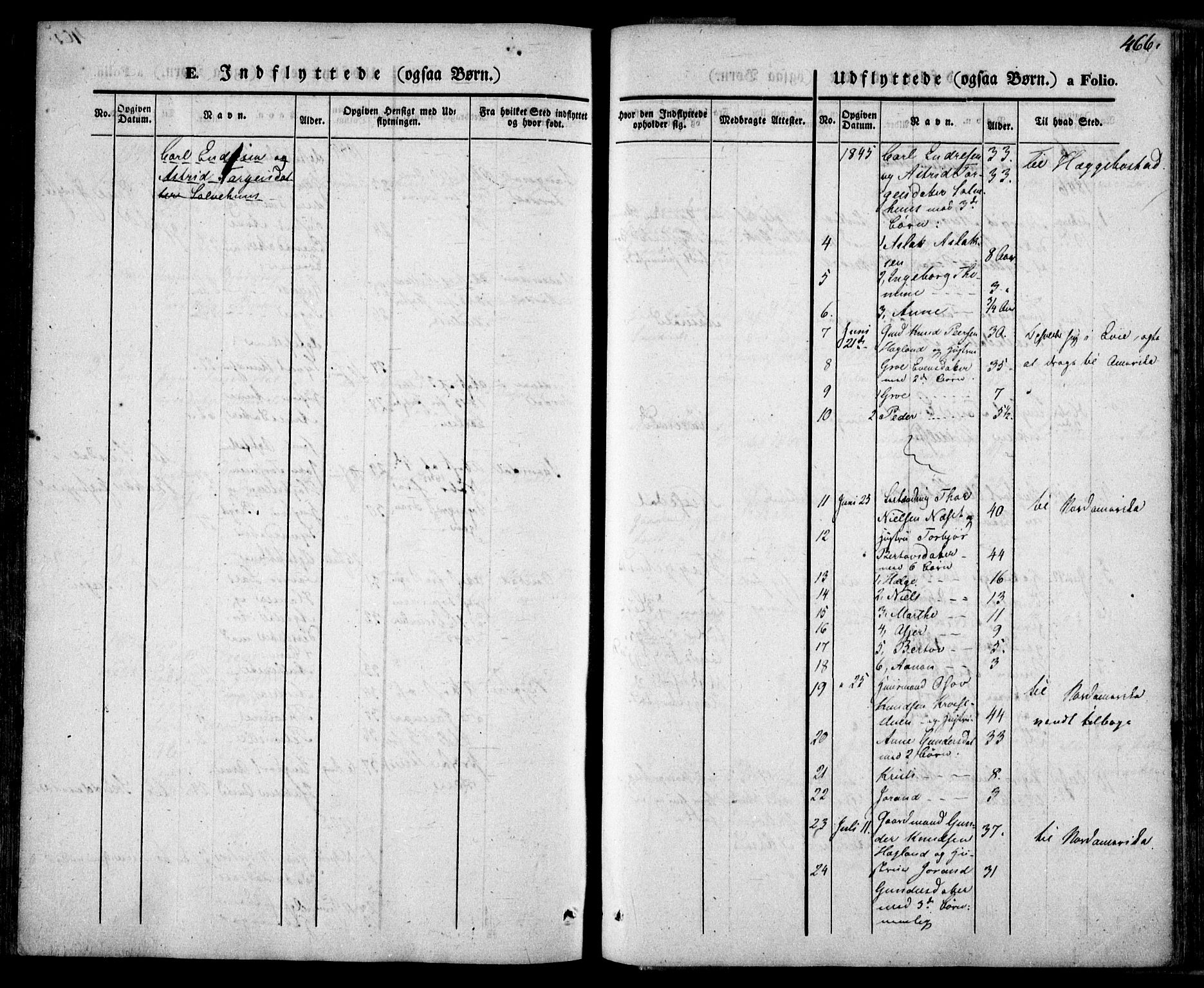 Bygland sokneprestkontor, AV/SAK-1111-0006/F/Fa/Fab/L0004: Parish register (official) no. A 4, 1842-1858, p. 467