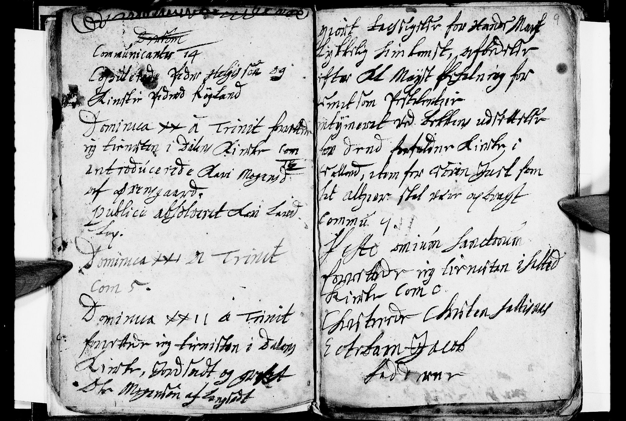Ministerialprotokoller, klokkerbøker og fødselsregistre - Nordland, SAT/A-1459/847/L0661: Parish register (official) no. 847A01, 1708-1717, p. 9