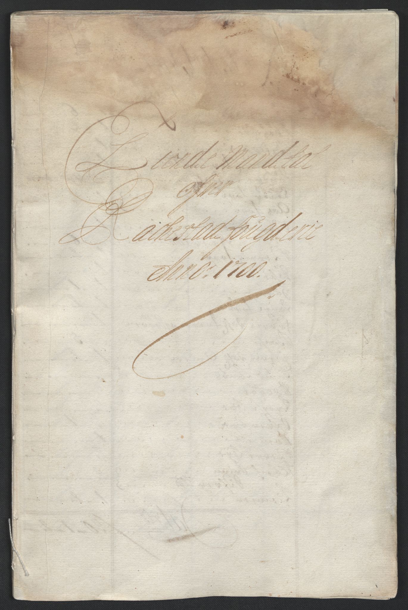 Rentekammeret inntil 1814, Reviderte regnskaper, Fogderegnskap, AV/RA-EA-4092/R07/L0290: Fogderegnskap Rakkestad, Heggen og Frøland, 1700, p. 36