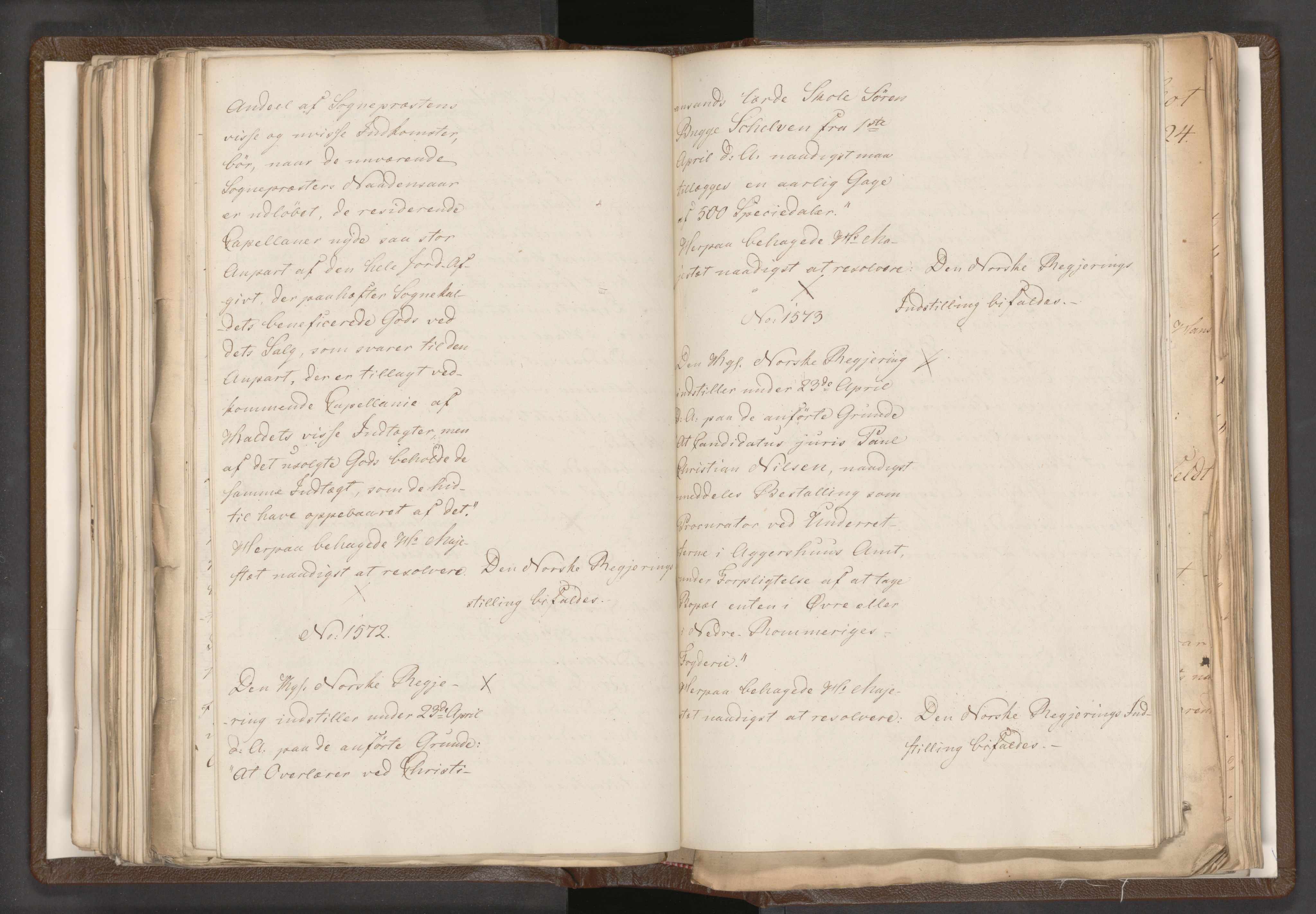 Statsrådssekretariatet, AV/RA-S-1001/A/Ab/L0018: Kgl. res. nr. 1112-1753, 1. halvår, 1824