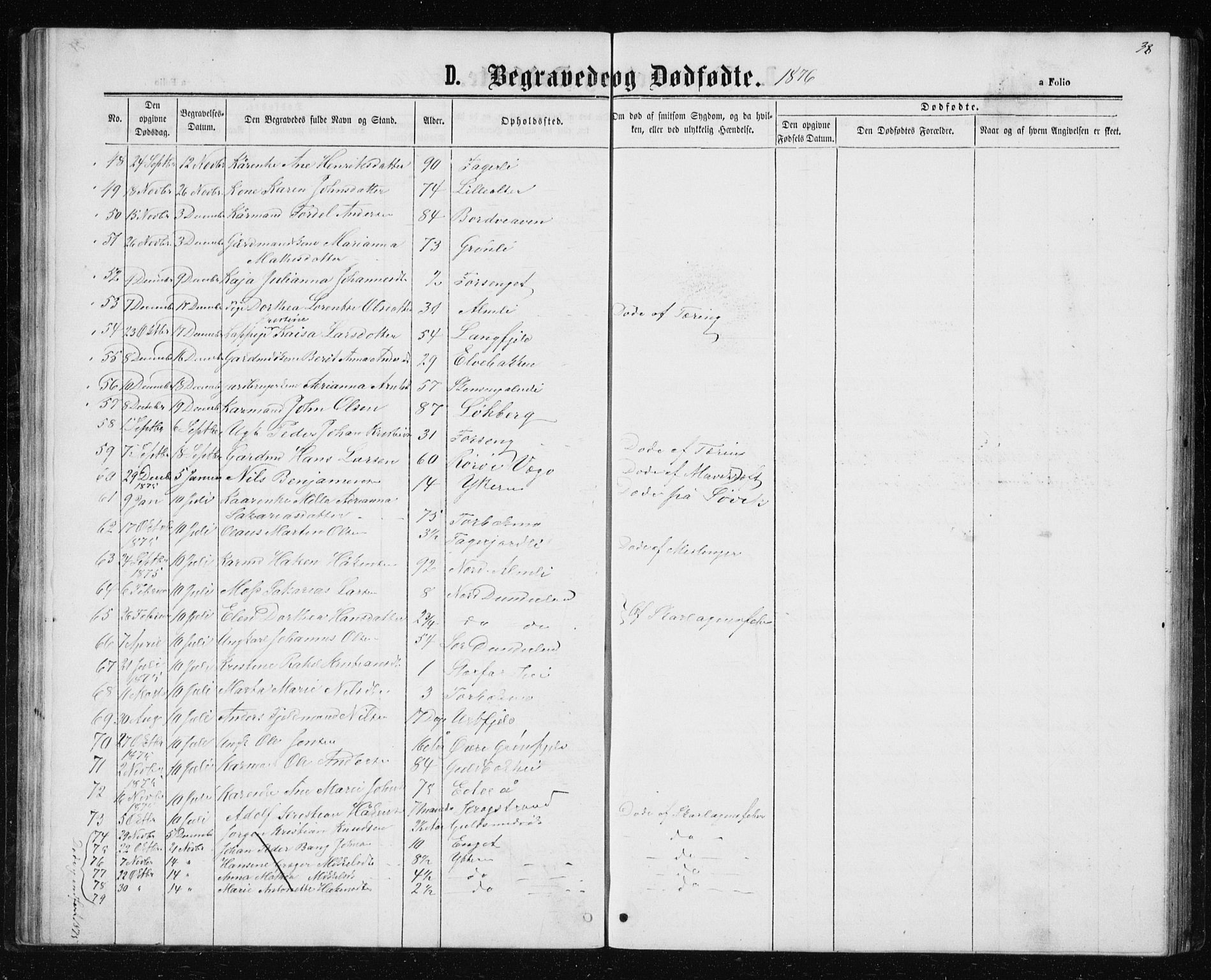 Ministerialprotokoller, klokkerbøker og fødselsregistre - Nordland, AV/SAT-A-1459/827/L0418: Parish register (copy) no. 827C07, 1863-1886, p. 38