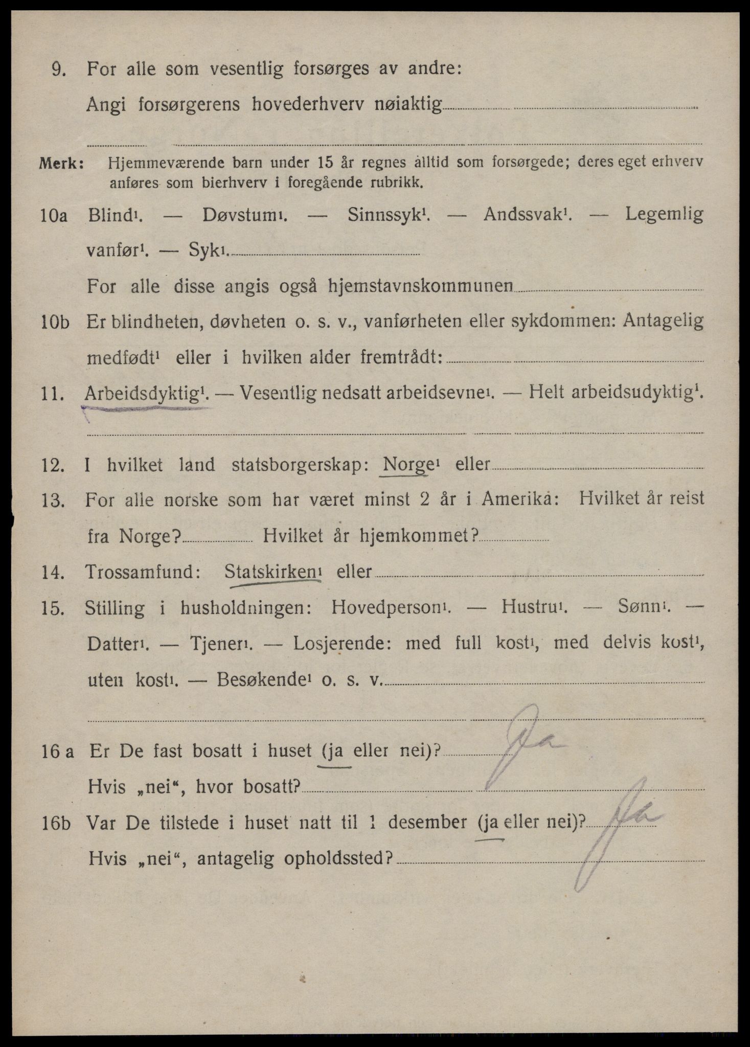 SAT, 1920 census for Vigra, 1920, p. 1973