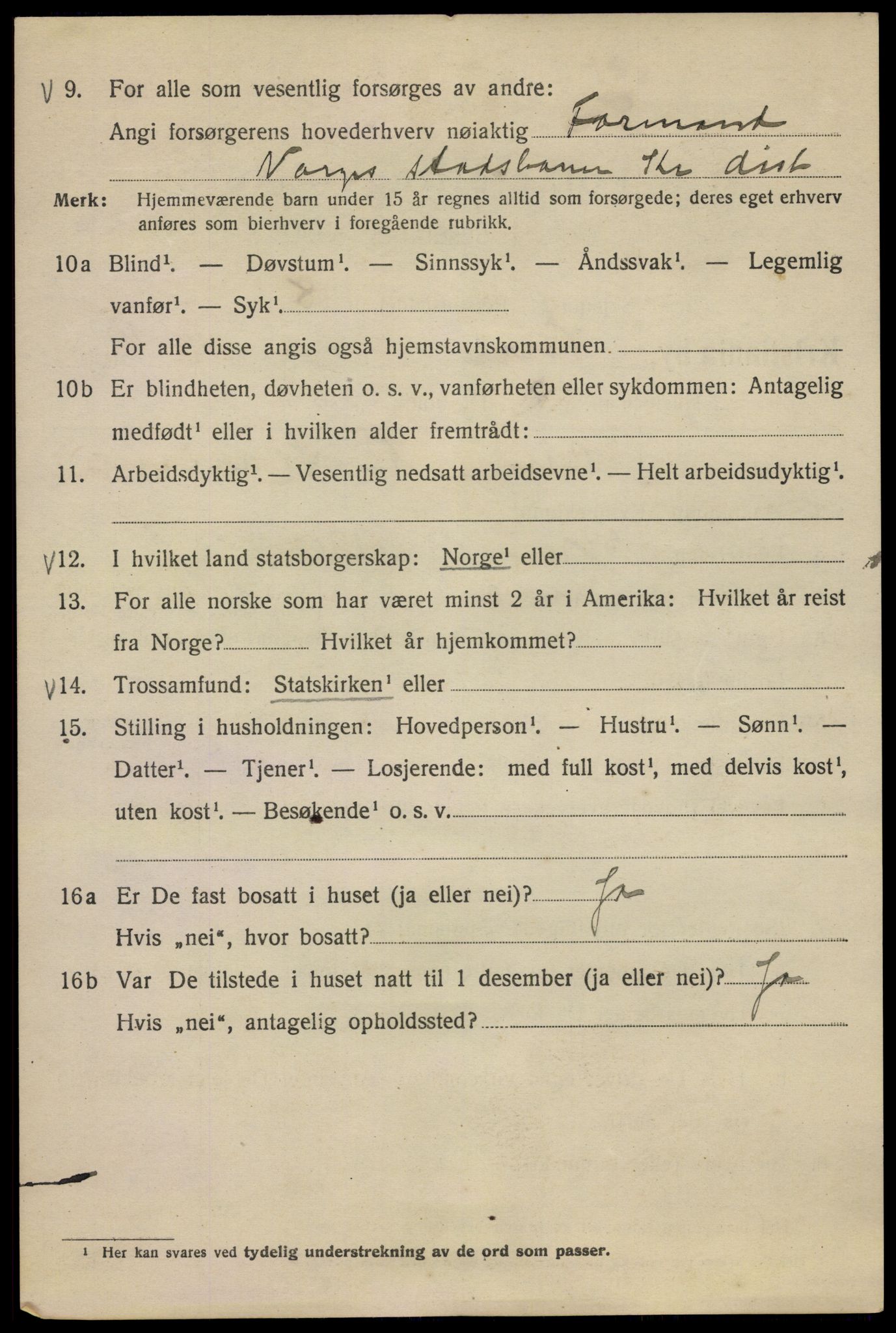 SAO, 1920 census for Kristiania, 1920, p. 155982