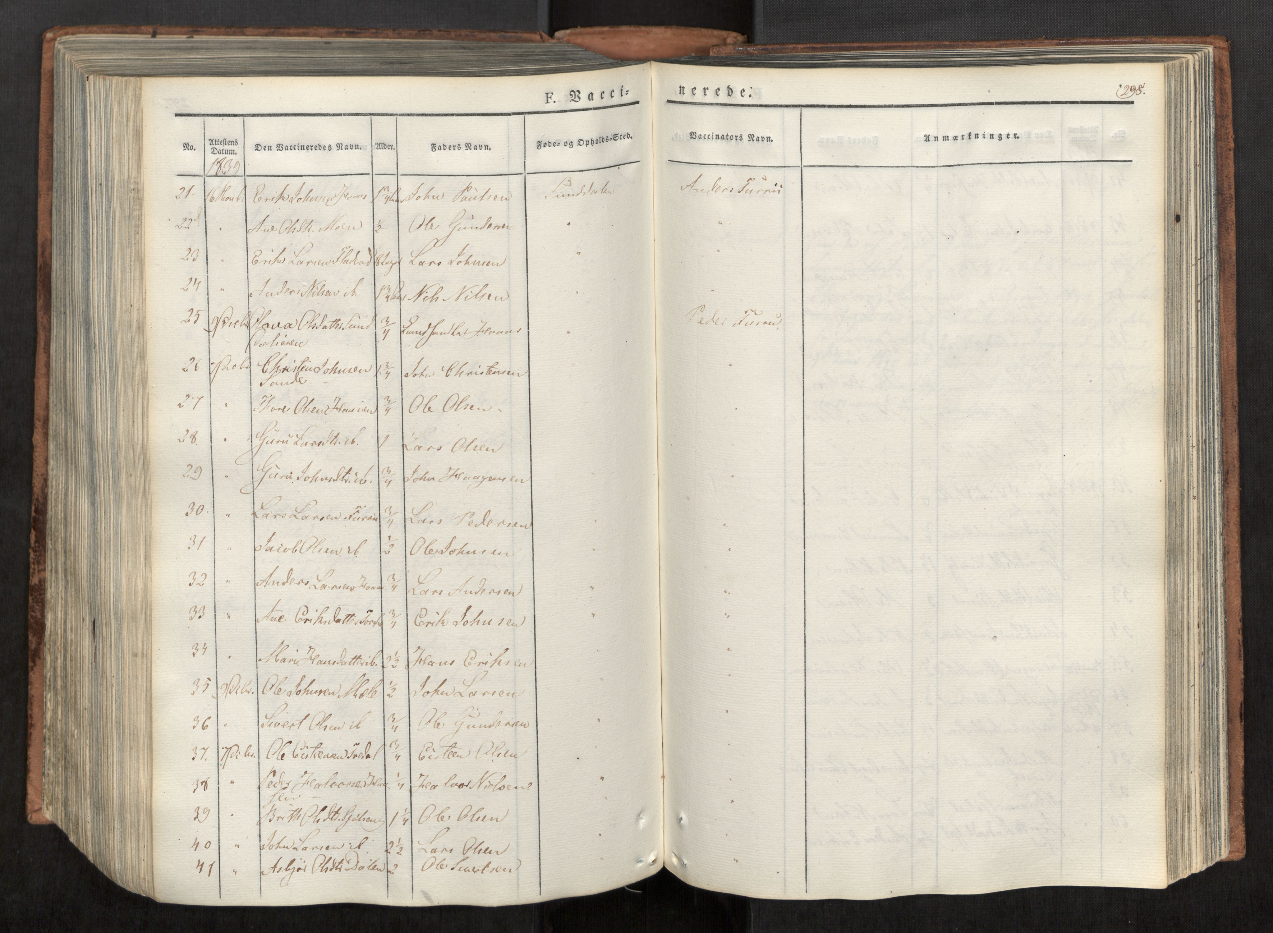 Ministerialprotokoller, klokkerbøker og fødselsregistre - Møre og Romsdal, AV/SAT-A-1454/590/L1012: Parish register (official) no. 590A04, 1832-1846, p. 298