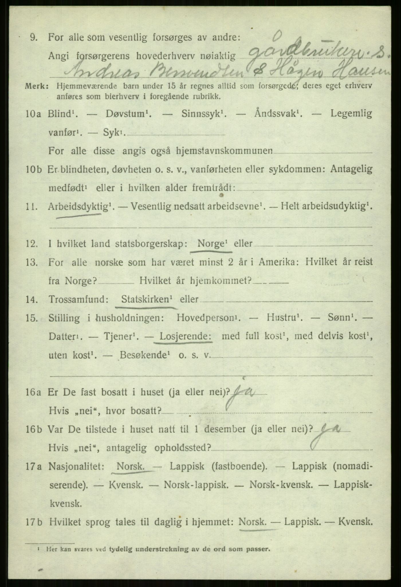 SATØ, 1920 census for Sørreisa, 1920, p. 3342