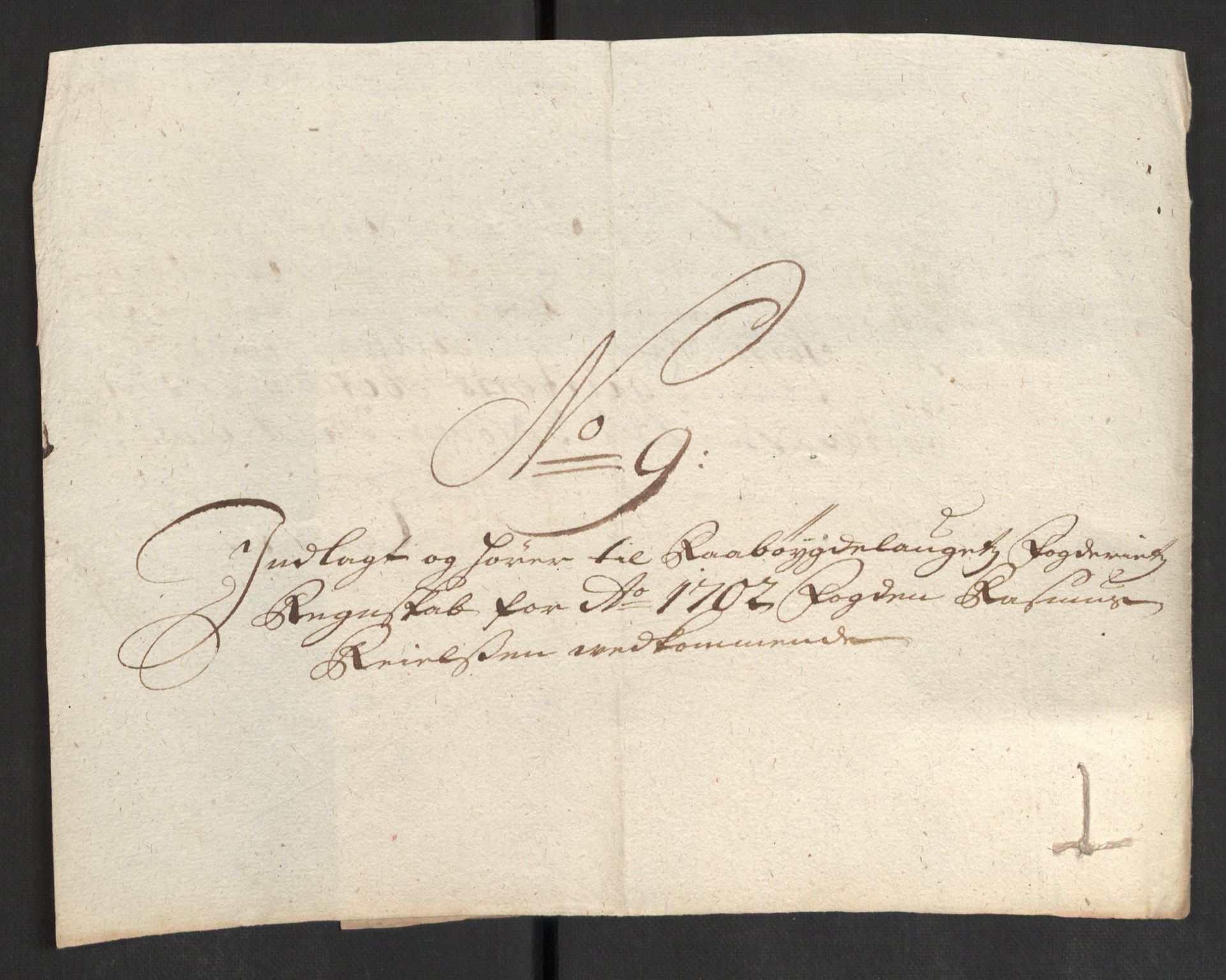 Rentekammeret inntil 1814, Reviderte regnskaper, Fogderegnskap, AV/RA-EA-4092/R40/L2446: Fogderegnskap Råbyggelag, 1700-1702, p. 320