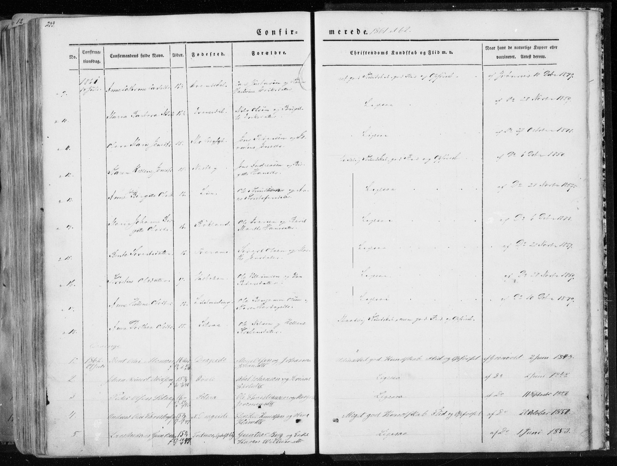 Ministerialprotokoller, klokkerbøker og fødselsregistre - Nordland, AV/SAT-A-1459/847/L0666: Parish register (official) no. 847A06, 1842-1871, p. 233