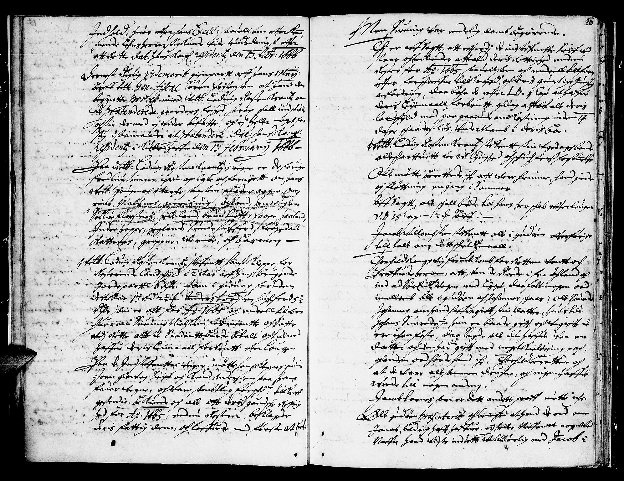 Sunnhordland sorenskrivar, AV/SAB-A-2401/1/F/Faa/L0013: Tingbøker, 1666, p. 15b-16a