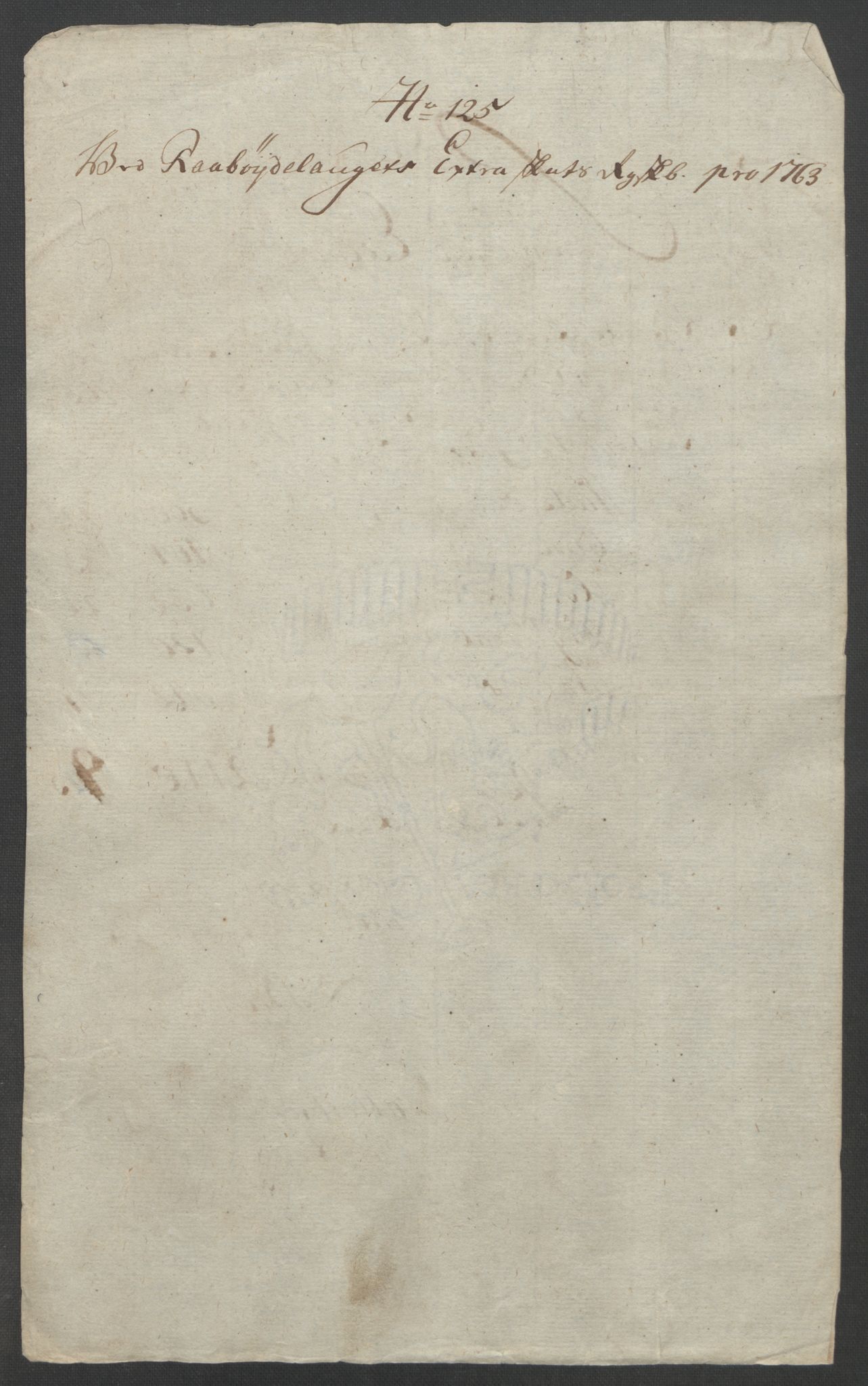 Rentekammeret inntil 1814, Reviderte regnskaper, Fogderegnskap, RA/EA-4092/R40/L2517: Ekstraskatten Råbyggelag, 1762-1763, p. 567