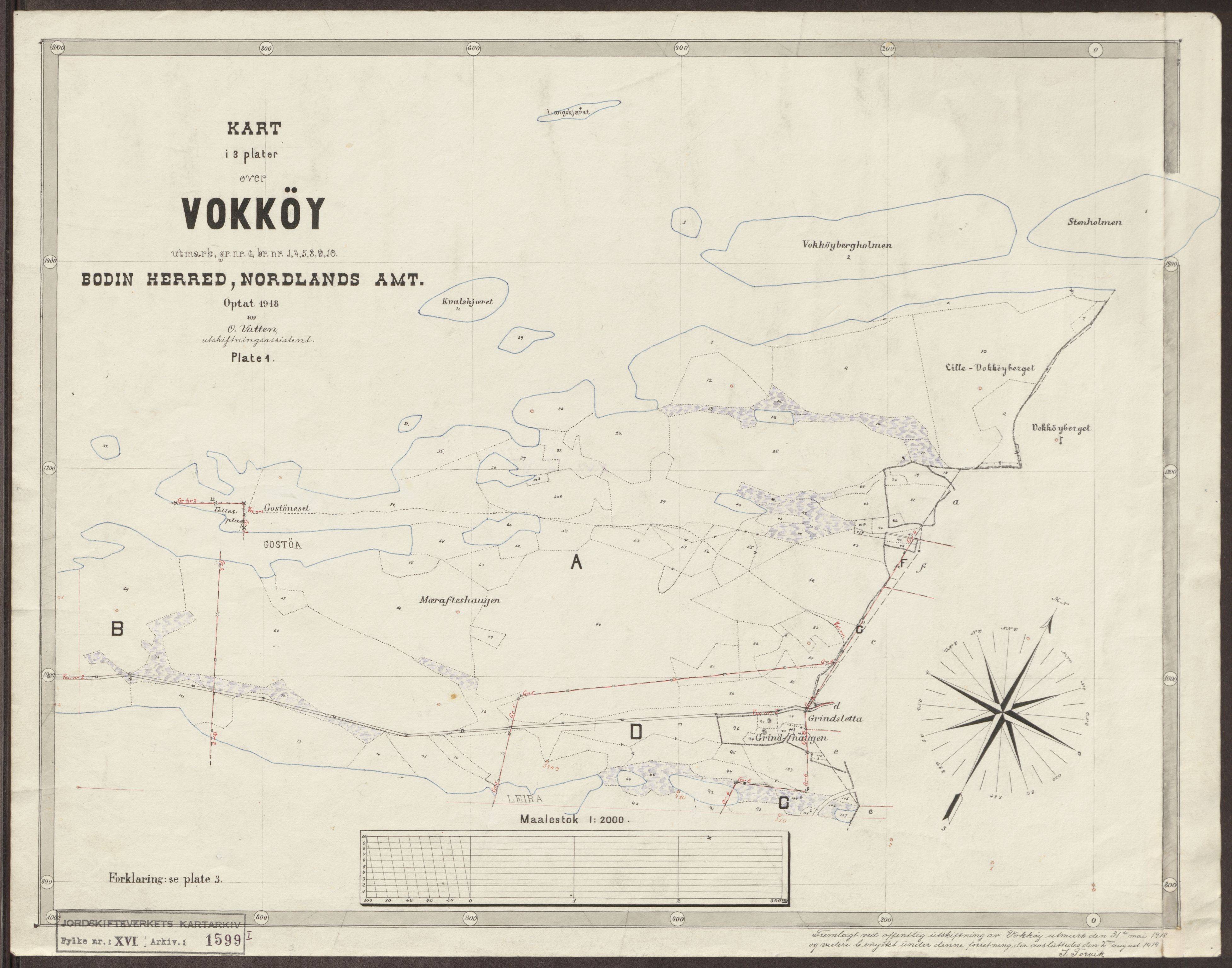 Jordskifteverkets kartarkiv, RA/S-3929/T, 1859-1988, p. 1853