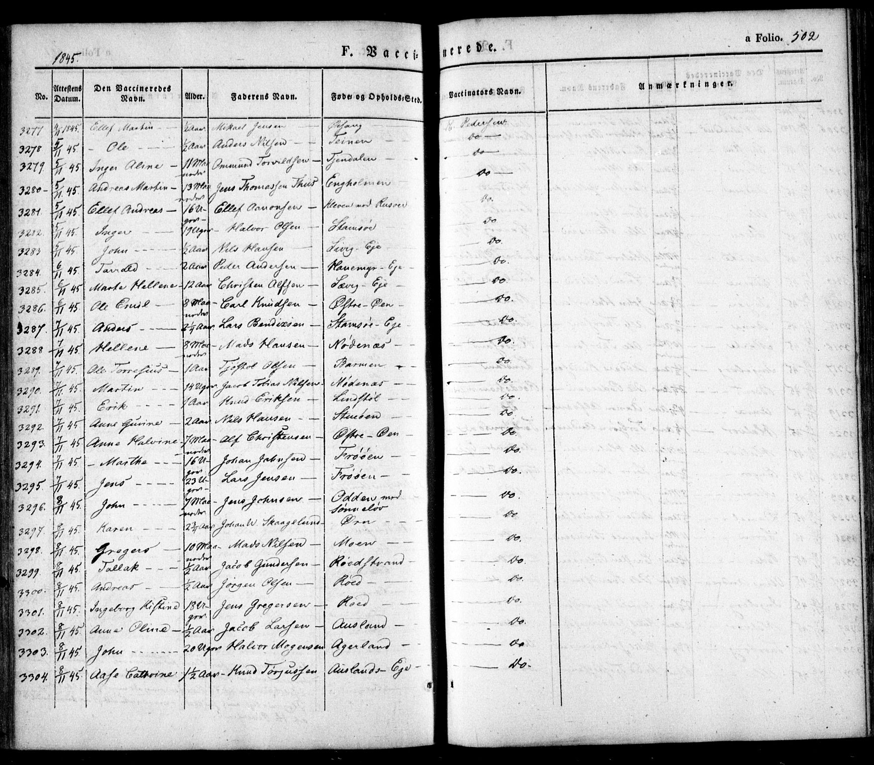 Søndeled sokneprestkontor, AV/SAK-1111-0038/F/Fa/L0002: Parish register (official) no. A 2, 1839-1860, p. 502