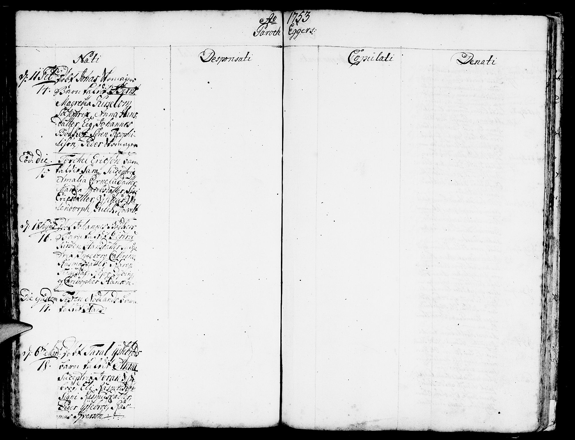 Eigersund sokneprestkontor, AV/SAST-A-101807/S08/L0002: Parish register (official) no. A 2, 1720-1757