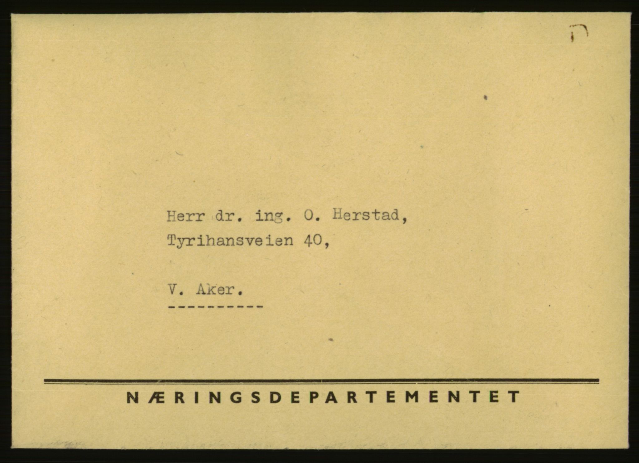 Direktoratet for industriforsyning, Sekretariatet, AV/RA-S-4153/D/Df/L0054: 9. Metallkontoret, 1940-1945, p. 449