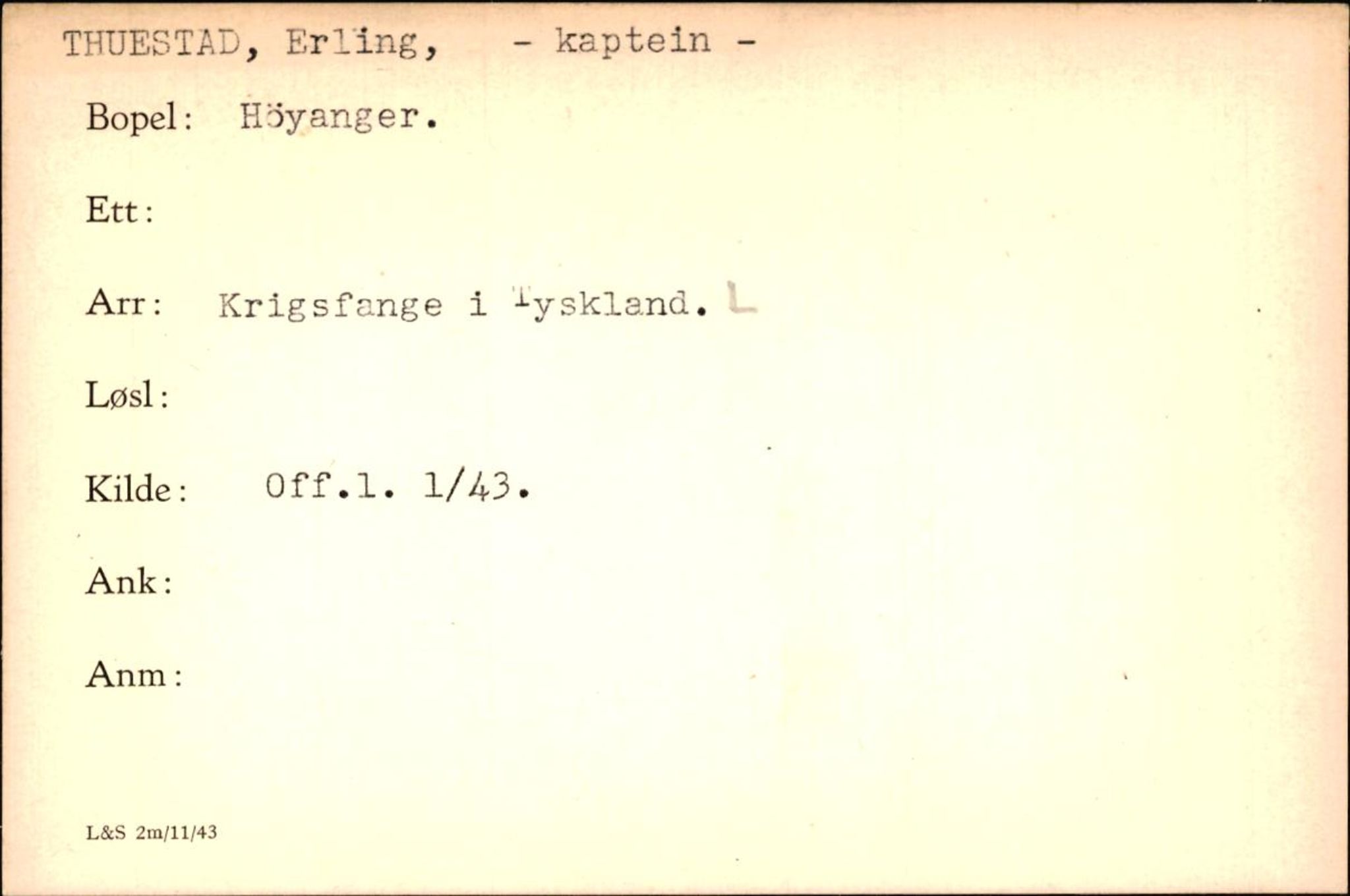 Forsvaret, Forsvarets krigshistoriske avdeling, AV/RA-RAFA-2017/Y/Yf/L0200: II-C-11-2102  -  Norske krigsfanger i Tyskland, 1940-1945, p. 1061