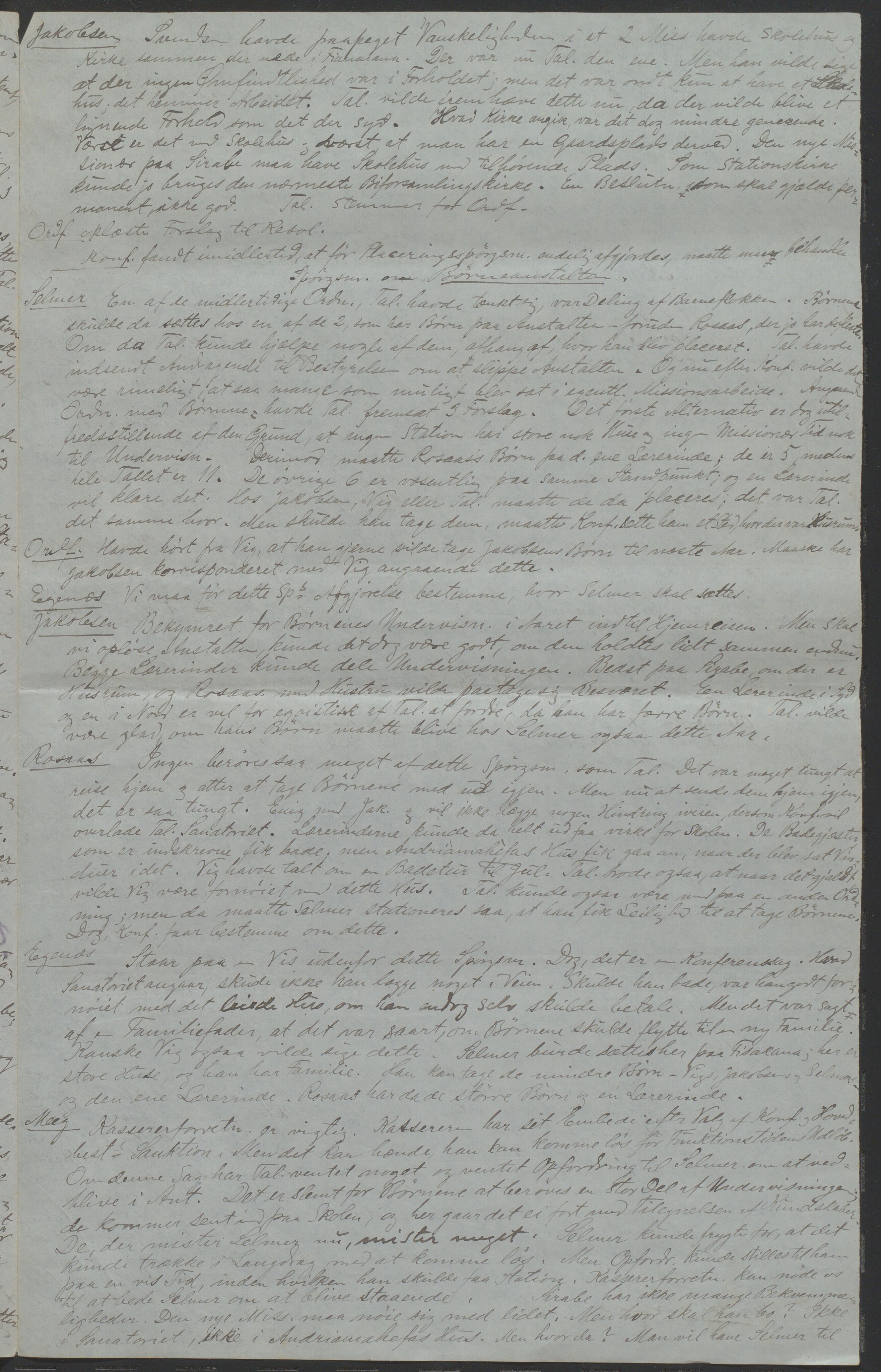 Det Norske Misjonsselskap - hovedadministrasjonen, VID/MA-A-1045/D/Da/Daa/L0037/0006: Konferansereferat og årsberetninger / Konferansereferat fra Madagaskar Innland., 1888