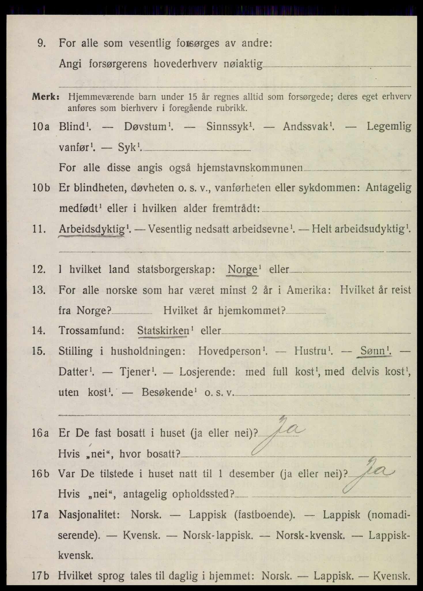 SAT, 1920 census for Herøy, 1920, p. 1323