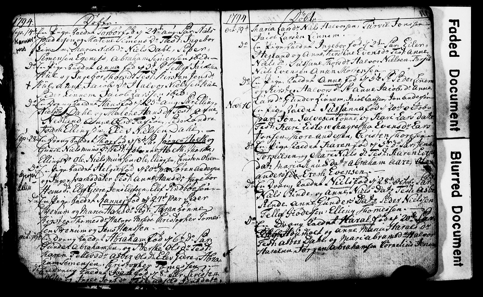 Sannidal kirkebøker, SAKO/A-296/G/Ga/L0001: Parish register (copy) no. 1, 1782-1816