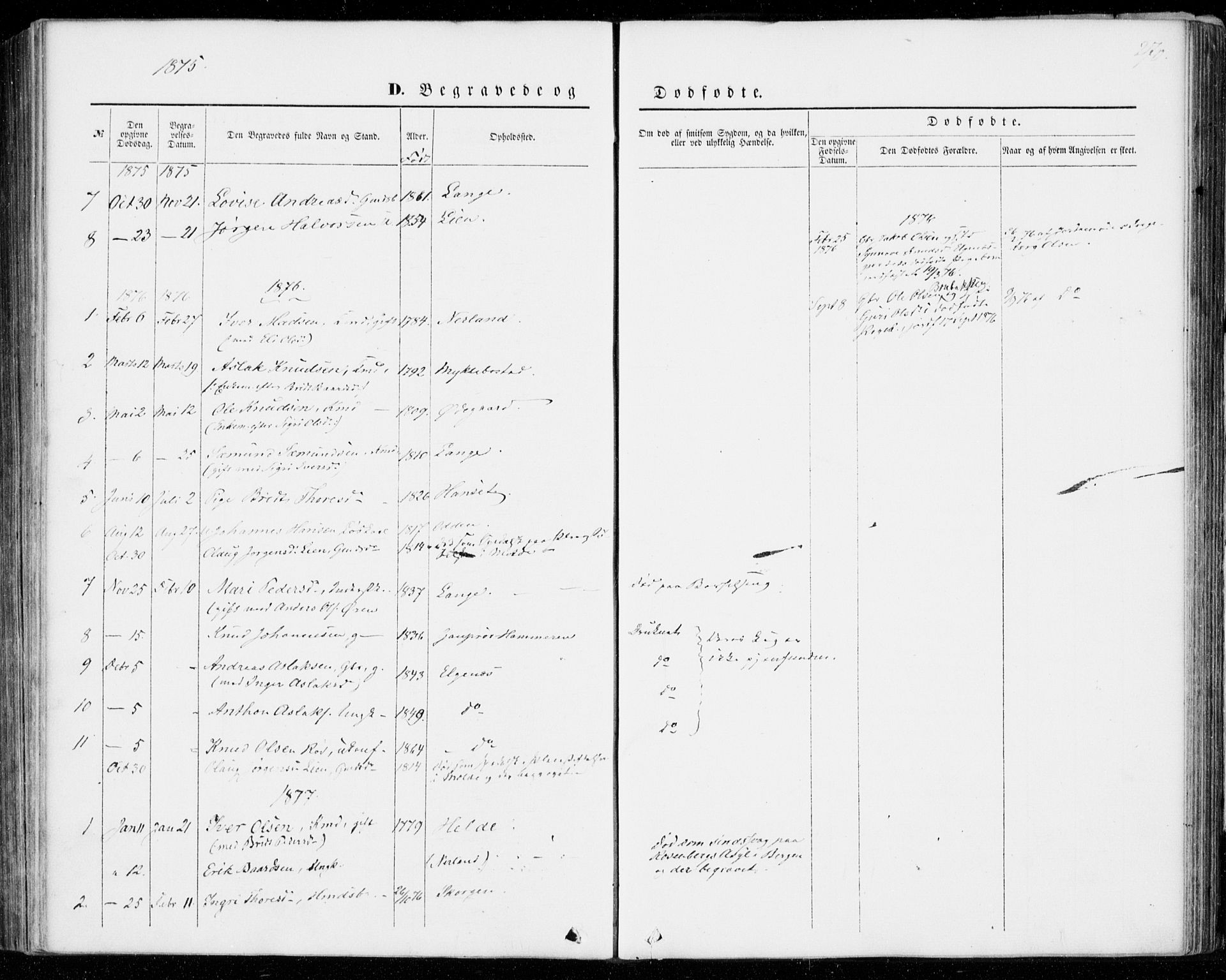 Ministerialprotokoller, klokkerbøker og fødselsregistre - Møre og Romsdal, AV/SAT-A-1454/554/L0643: Parish register (official) no. 554A01, 1846-1879, p. 270