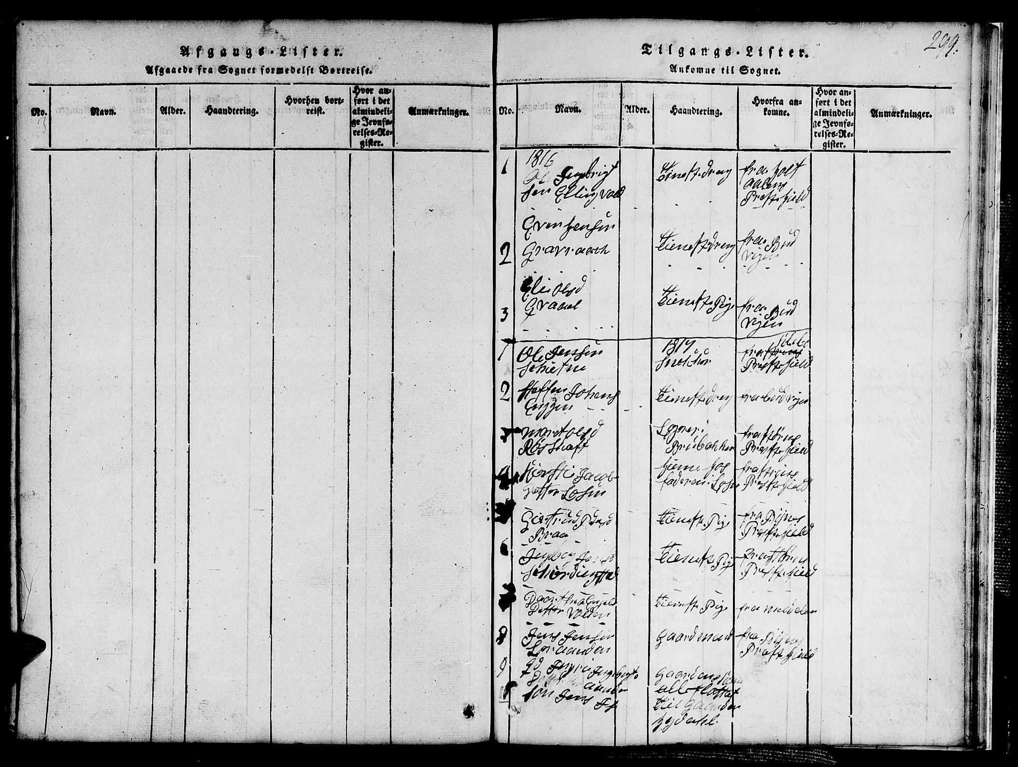 Ministerialprotokoller, klokkerbøker og fødselsregistre - Sør-Trøndelag, SAT/A-1456/691/L1092: Parish register (copy) no. 691C03, 1816-1852, p. 299
