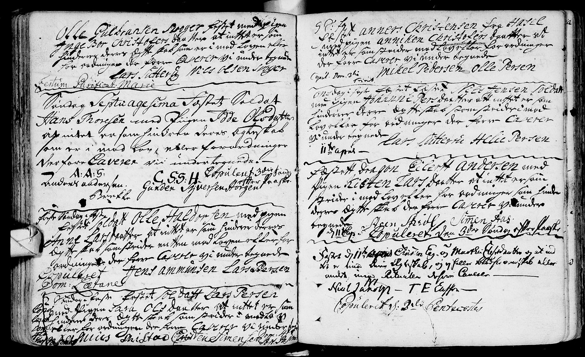 Eiker kirkebøker, AV/SAKO-A-4/F/Fa/L0005: Parish register (official) no. I 5 /1, 1705-1759