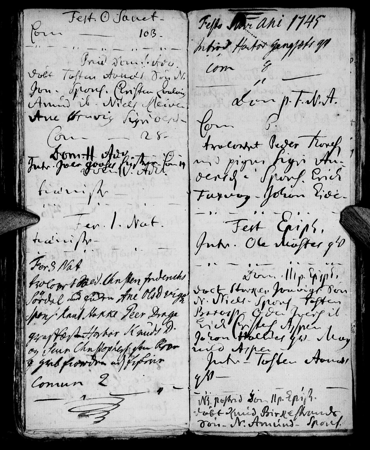 Ministerialprotokoller, klokkerbøker og fødselsregistre - Møre og Romsdal, AV/SAT-A-1454/573/L0871: Parish register (official) no. 573A01, 1732-1754