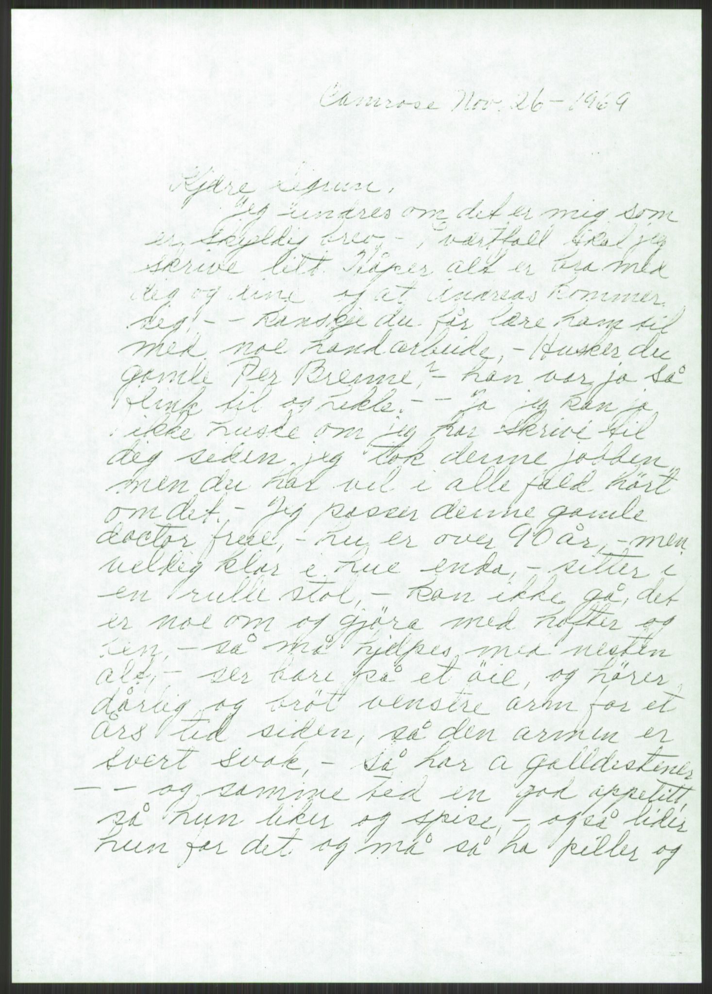 Samlinger til kildeutgivelse, Amerikabrevene, AV/RA-EA-4057/F/L0039: Innlån fra Ole Kolsrud, Buskerud og Ferdinand Næshagen, Østfold, 1860-1972, p. 733