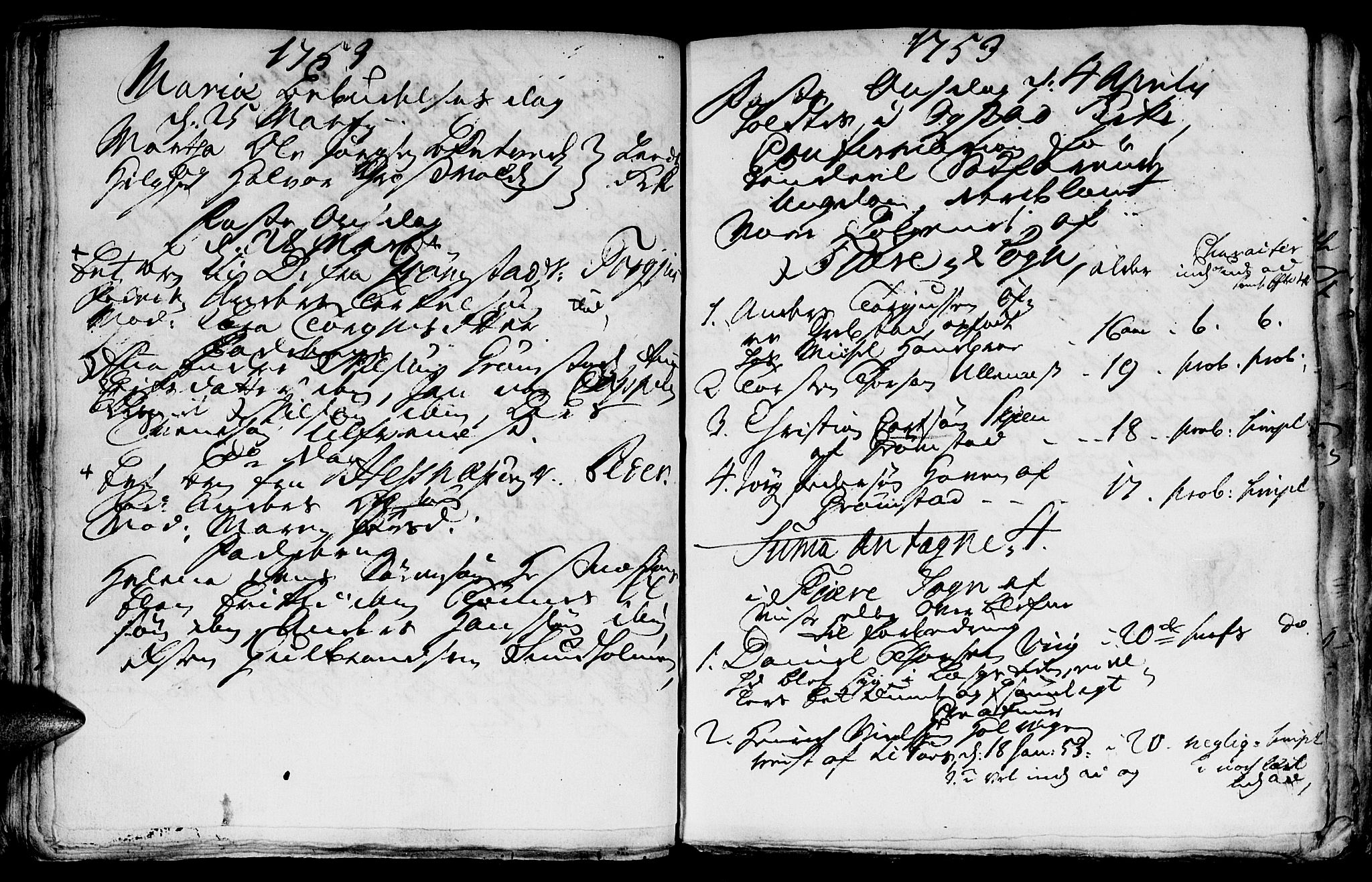 Fjære sokneprestkontor, AV/SAK-1111-0011/F/Fb/L0002: Parish register (copy) no. B 2, 1751-1756, p. 58-59