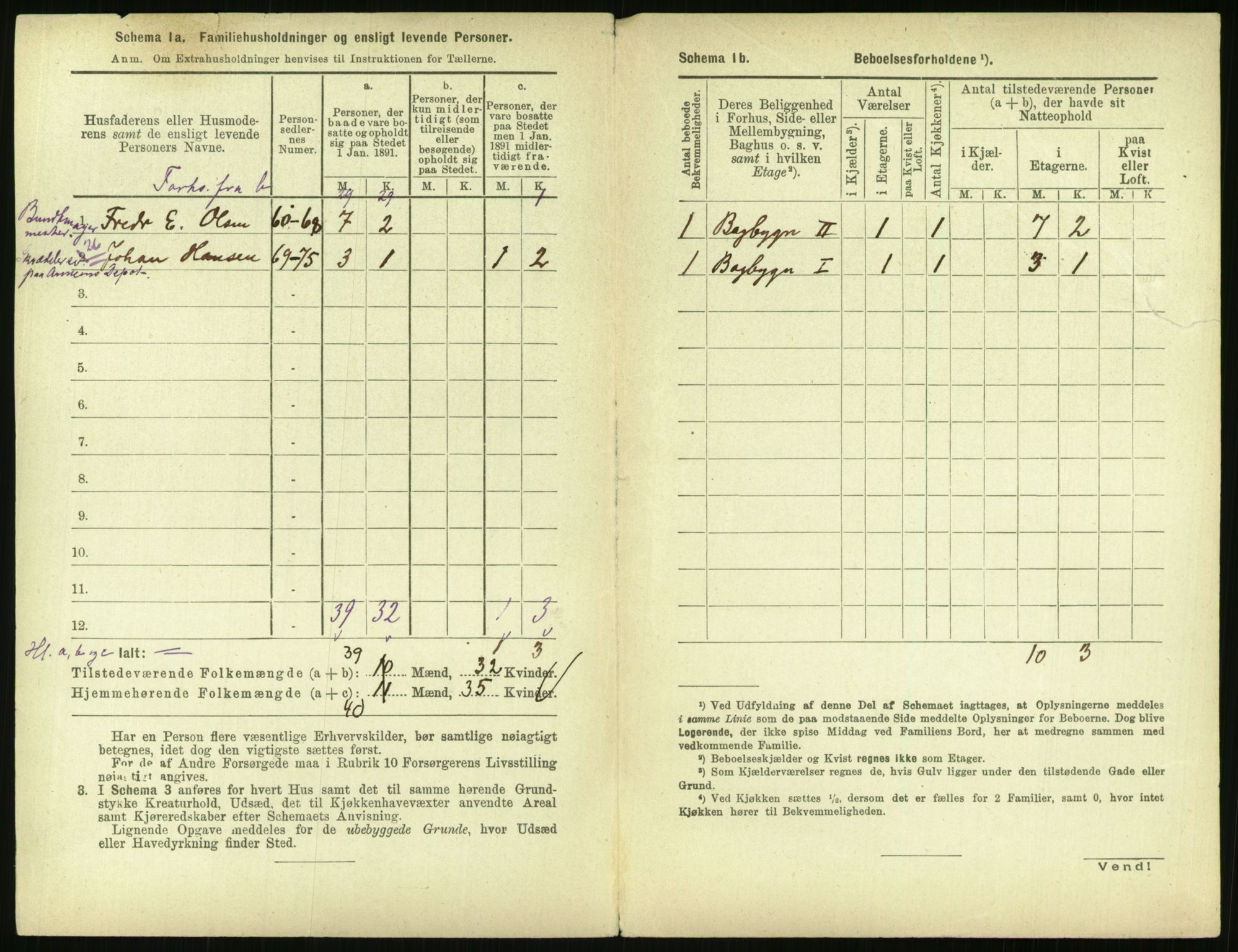 RA, 1891 census for 0301 Kristiania, 1891, p. 94439