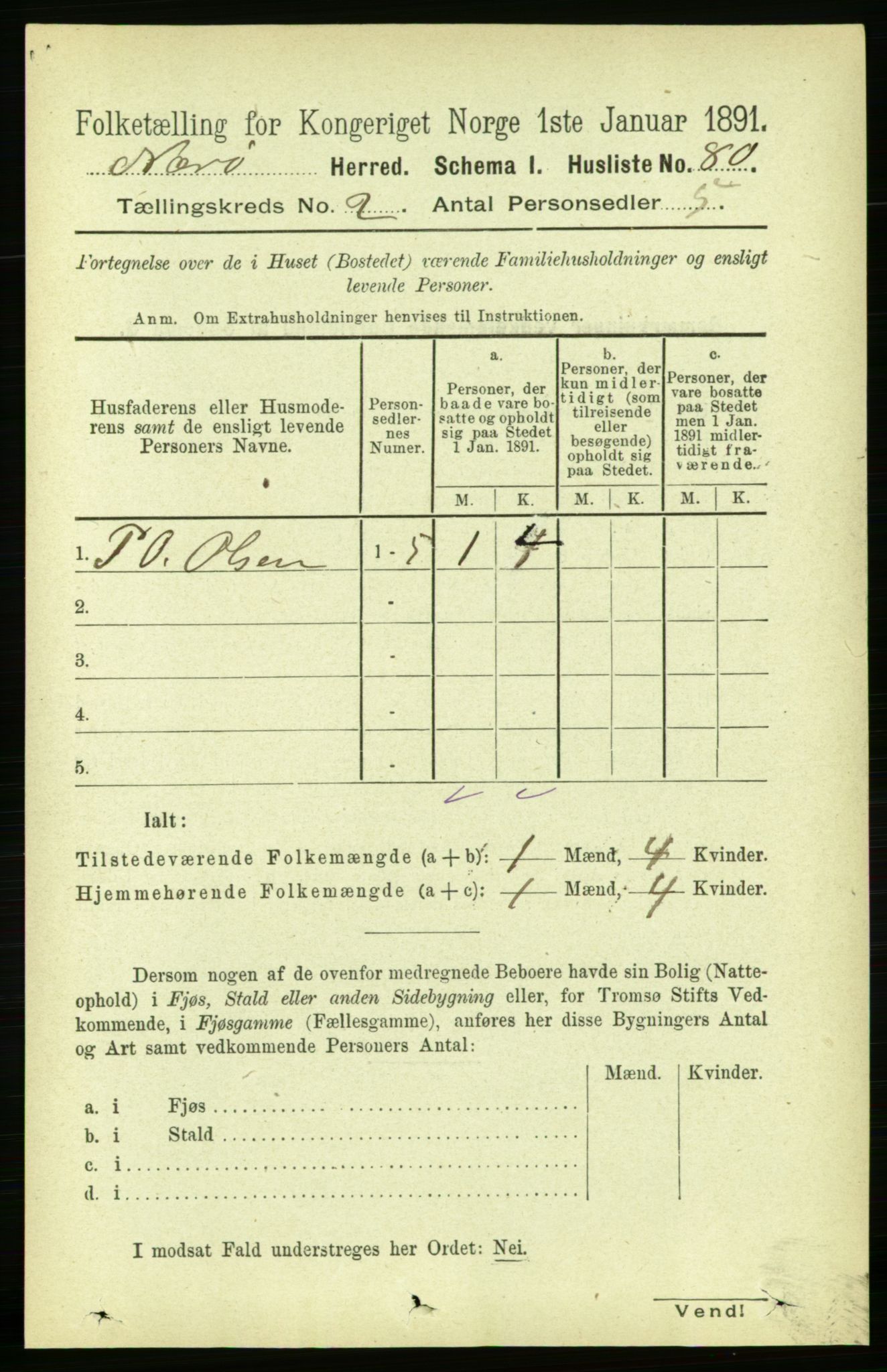 RA, 1891 census for 1751 Nærøy, 1891, p. 627