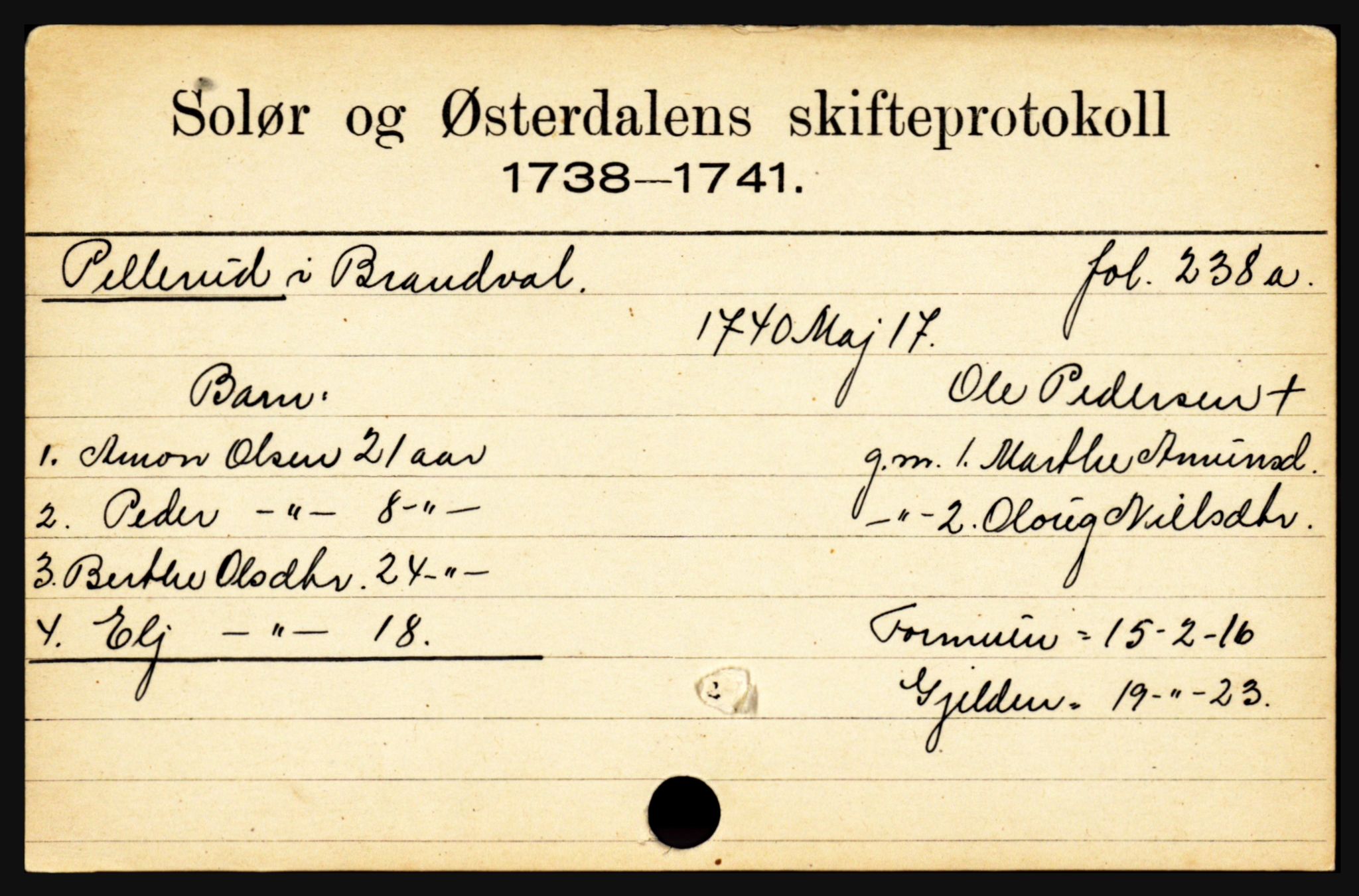 Solør og Østerdalen sorenskriveri, SAH/TING-024/J, 1716-1774, p. 4589