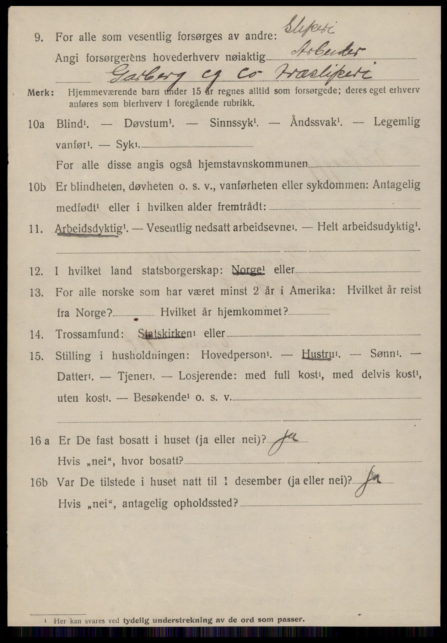 SAT, 1920 census for Valsøyfjord, 1920, p. 2382
