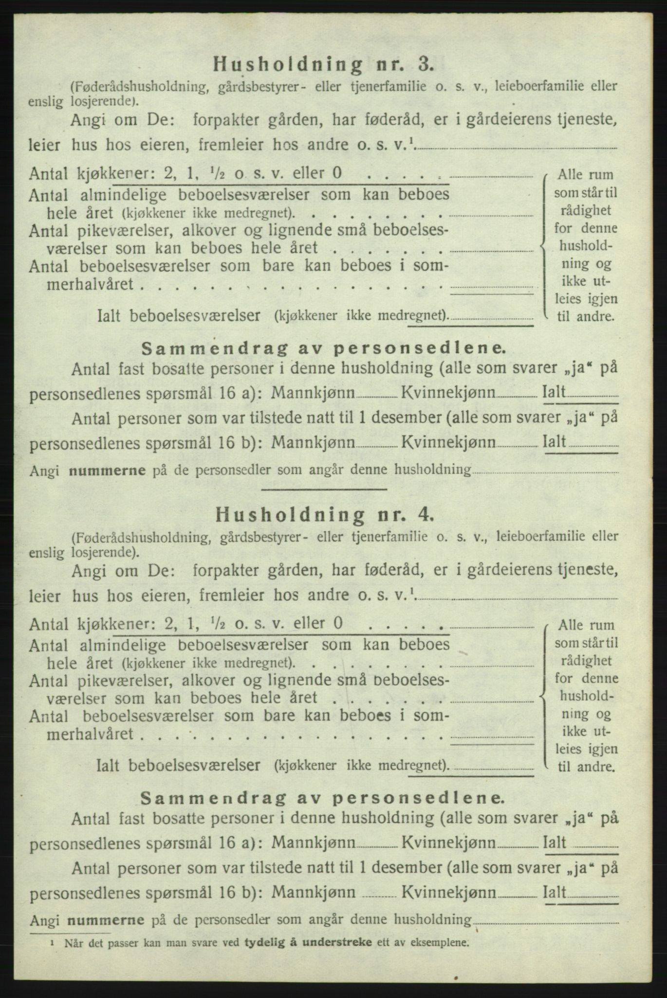 SAB, 1920 census for Skånevik, 1920, p. 1532