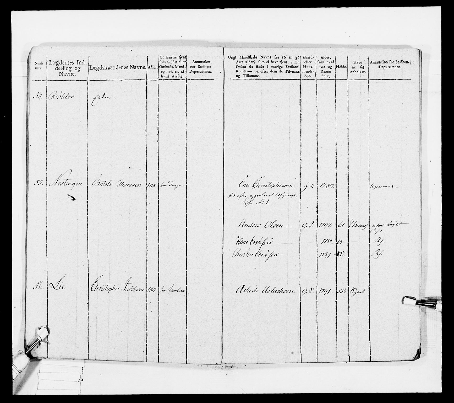 Generalitets- og kommissariatskollegiet, Det kongelige norske kommissariatskollegium, AV/RA-EA-5420/E/Eh/L0034: Nordafjelske gevorbne infanteriregiment, 1810, p. 358