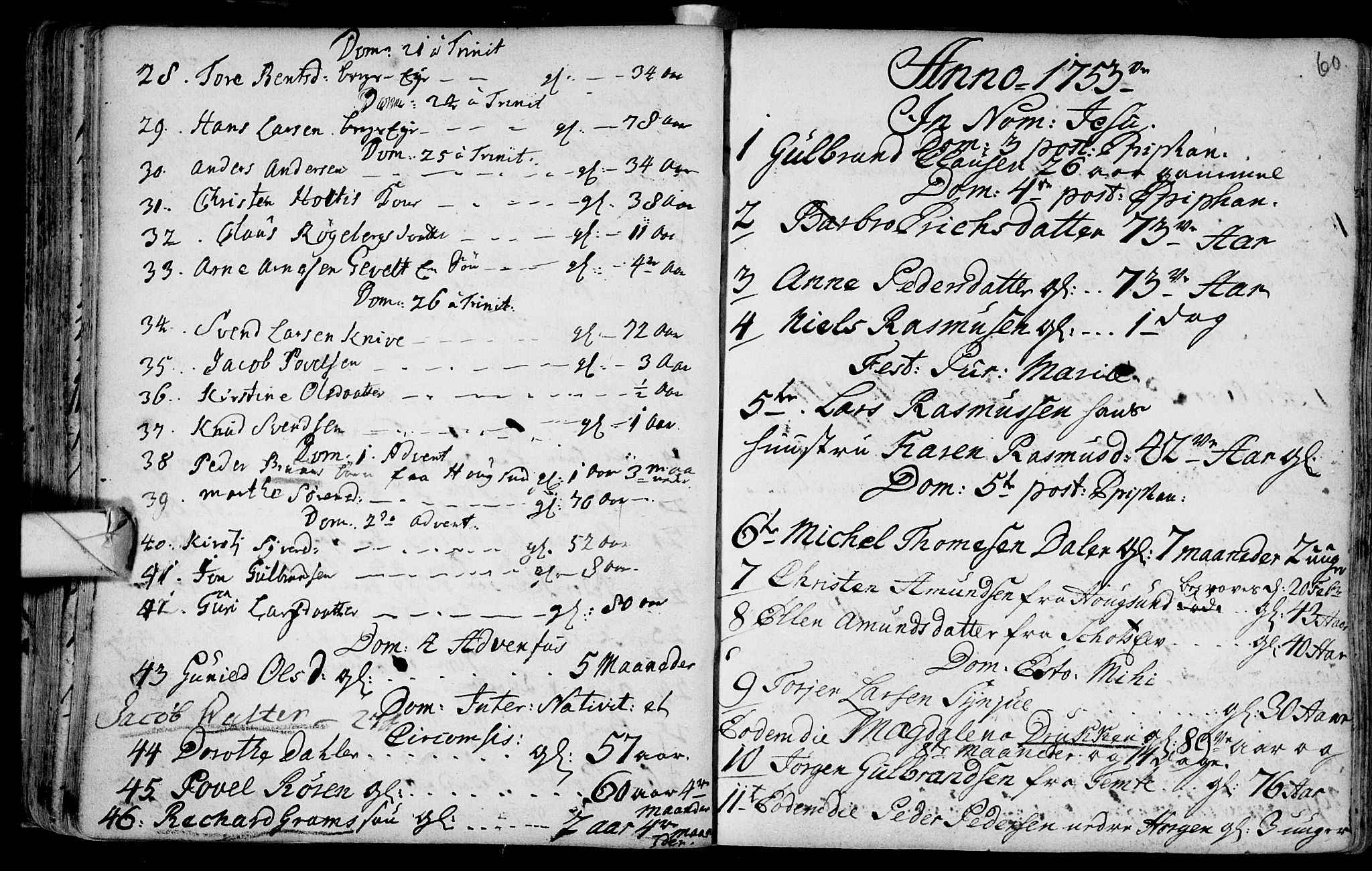 Eiker kirkebøker, AV/SAKO-A-4/F/Fa/L0007: Parish register (official) no. I 7 /1, 1733-1808, p. 60