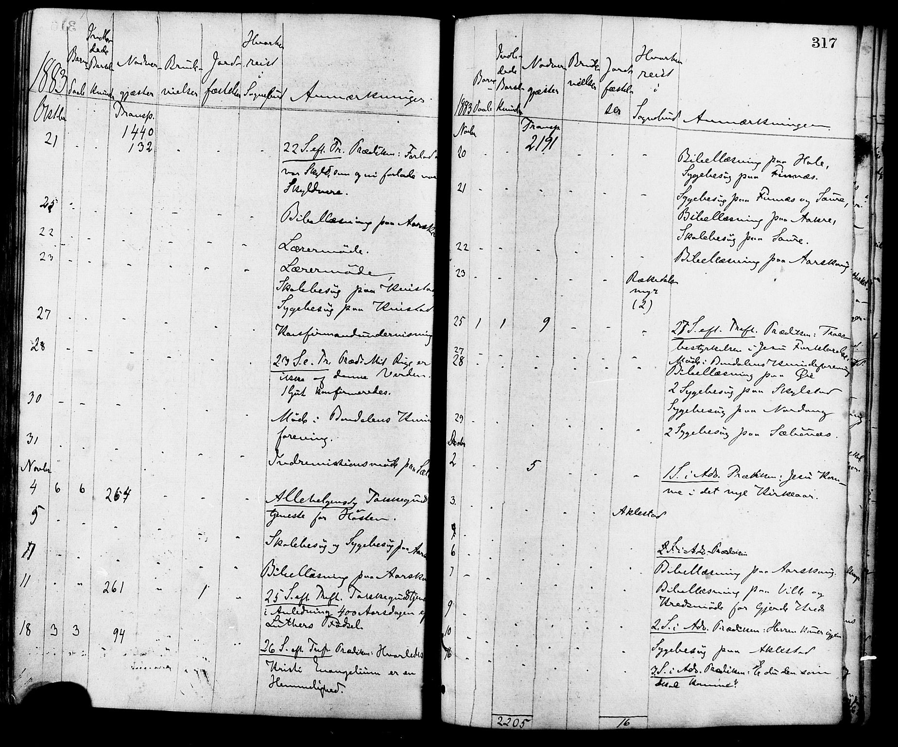 Ministerialprotokoller, klokkerbøker og fødselsregistre - Møre og Romsdal, AV/SAT-A-1454/515/L0210: Parish register (official) no. 515A06, 1868-1885, p. 317