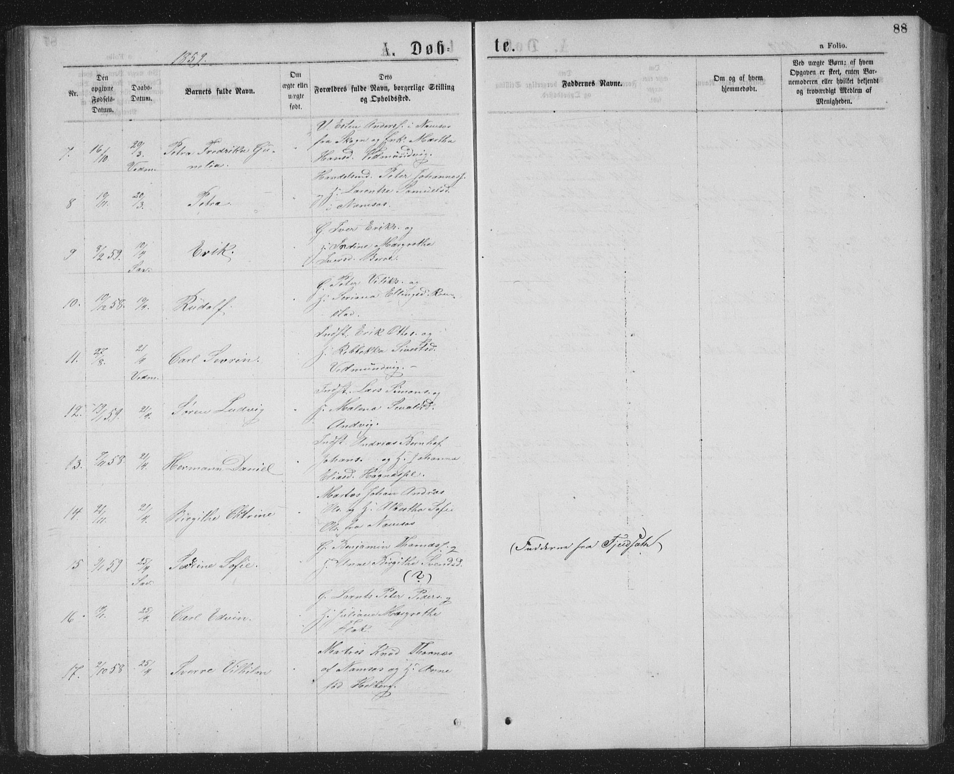 Ministerialprotokoller, klokkerbøker og fødselsregistre - Nord-Trøndelag, SAT/A-1458/768/L0566: Parish register (official) no. 768A01, 1836-1865, p. 88