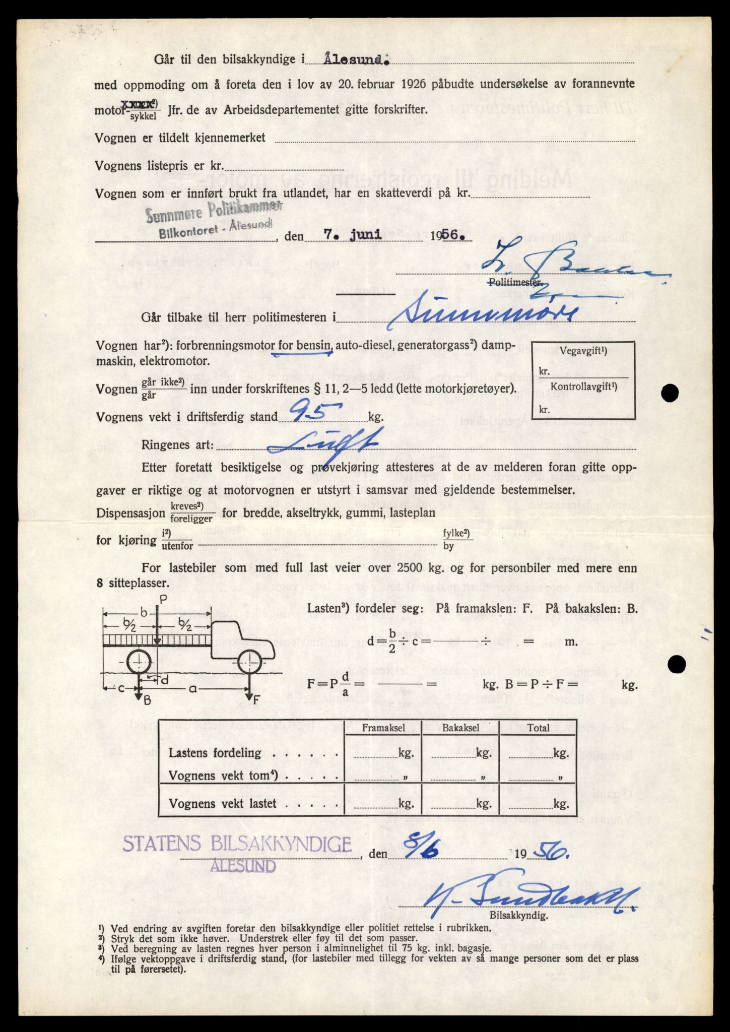 Møre og Romsdal vegkontor - Ålesund trafikkstasjon, SAT/A-4099/F/Fe/L0039: Registreringskort for kjøretøy T 13361 - T 13530, 1927-1998, p. 2509