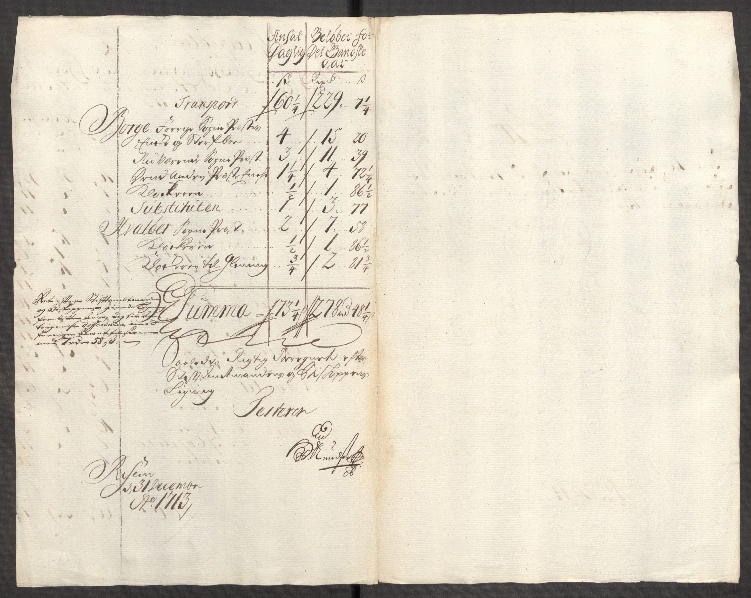 Rentekammeret inntil 1814, Reviderte regnskaper, Fogderegnskap, AV/RA-EA-4092/R04/L0138: Fogderegnskap Moss, Onsøy, Tune, Veme og Åbygge, 1713-1714, p. 102