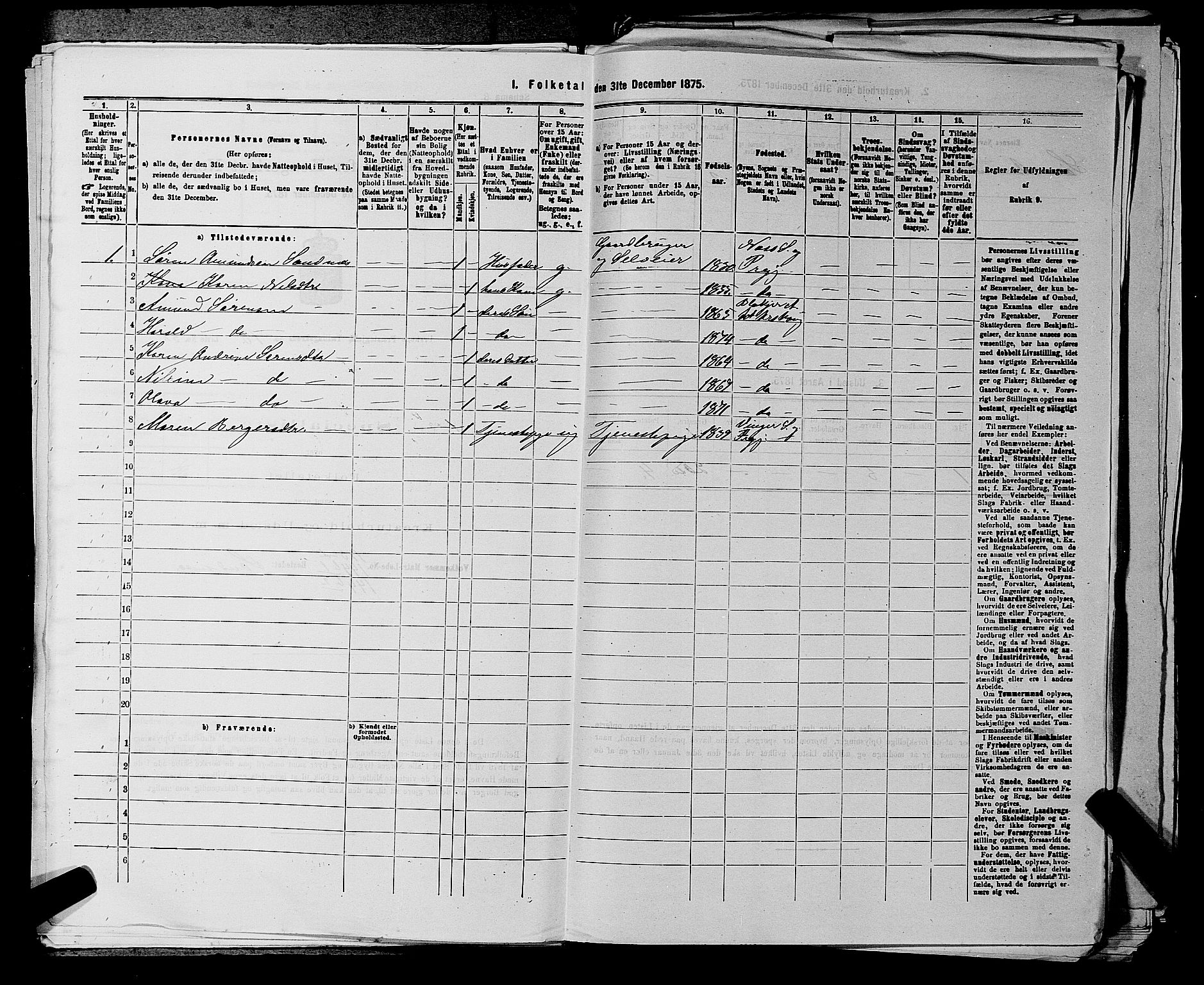 RA, 1875 census for 0224P Aurskog, 1875, p. 1348