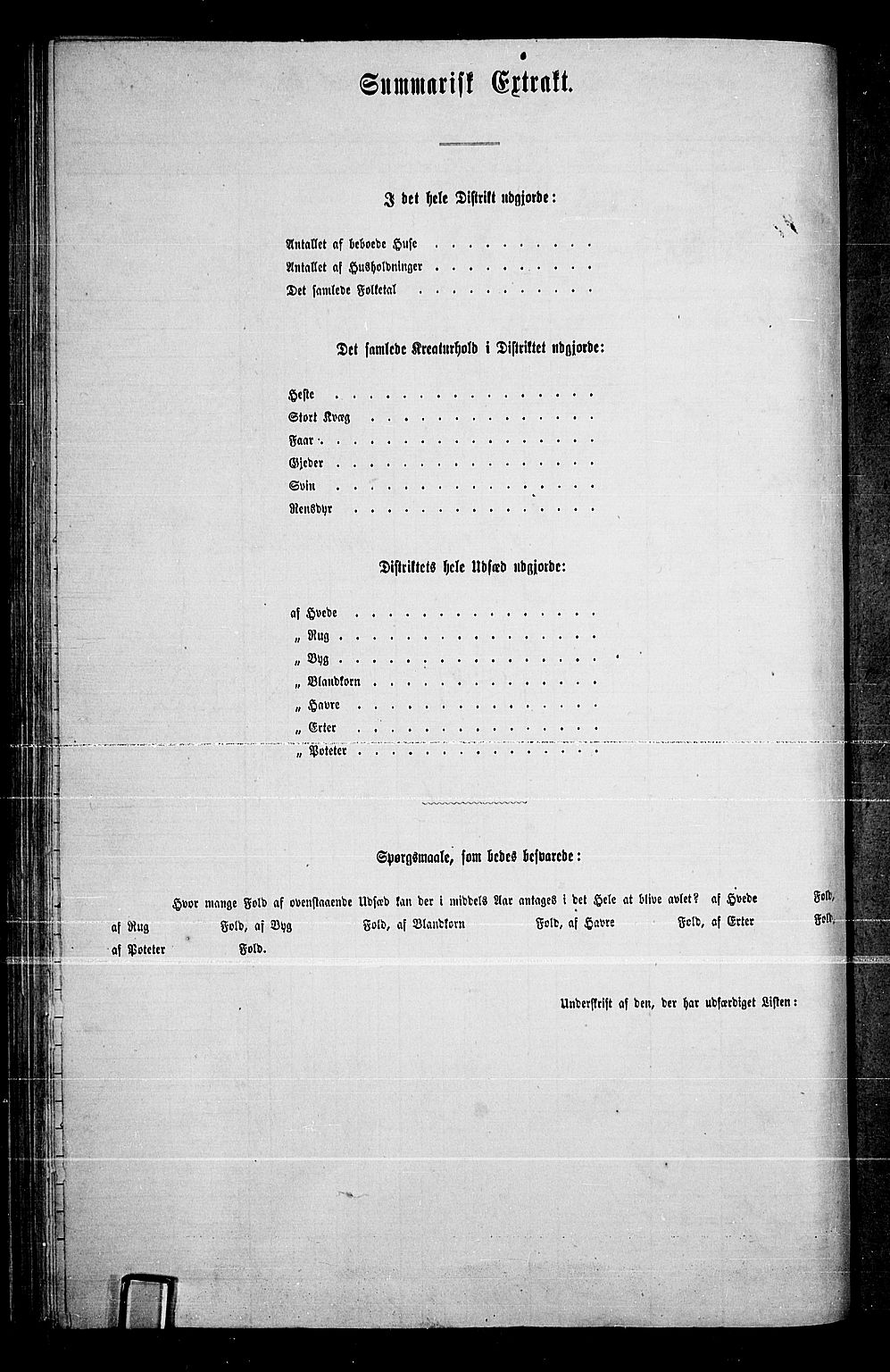 RA, 1865 census for Hole, 1865, p. 48