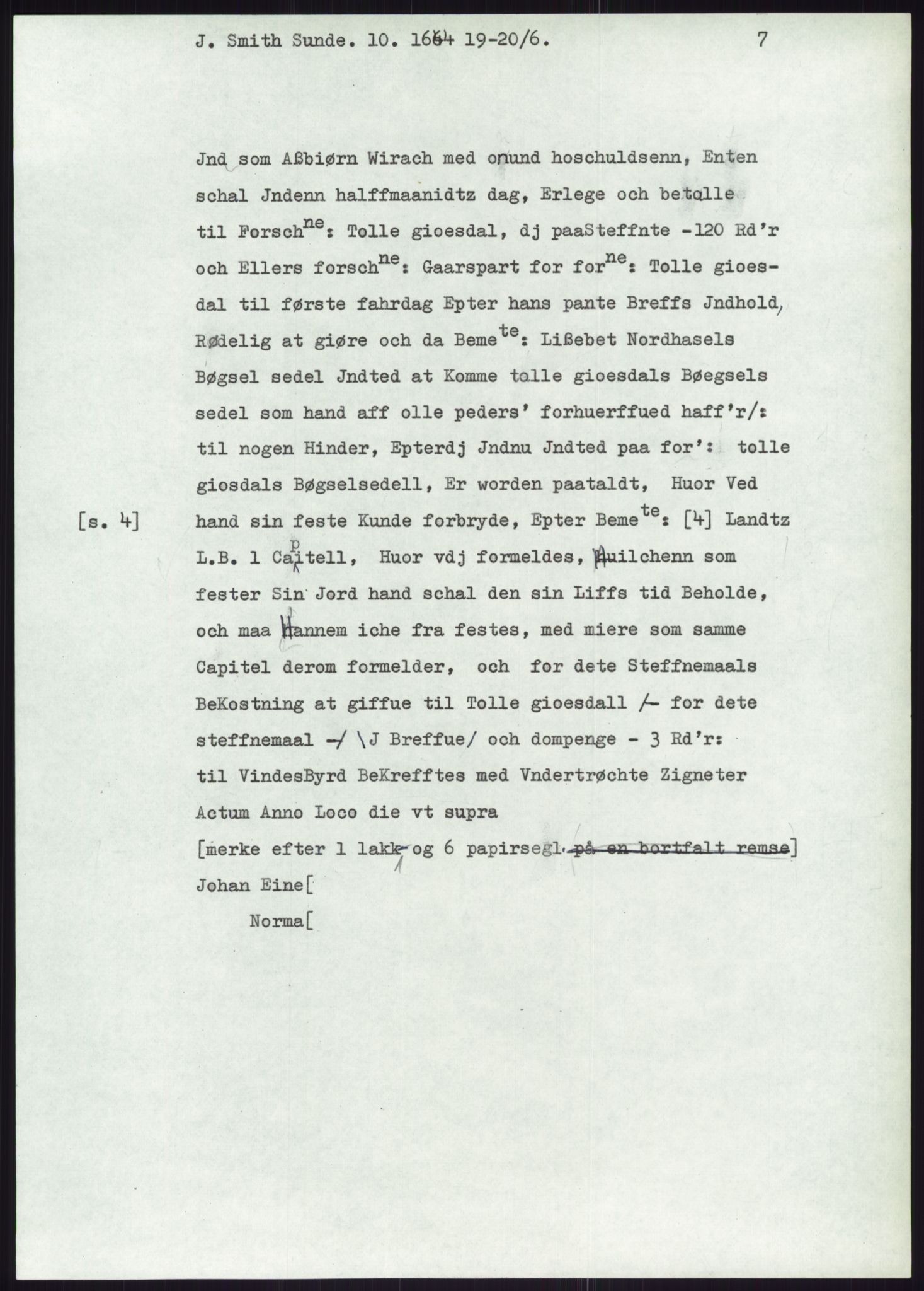 Samlinger til kildeutgivelse, Diplomavskriftsamlingen, AV/RA-EA-4053/H/Ha, p. 3315